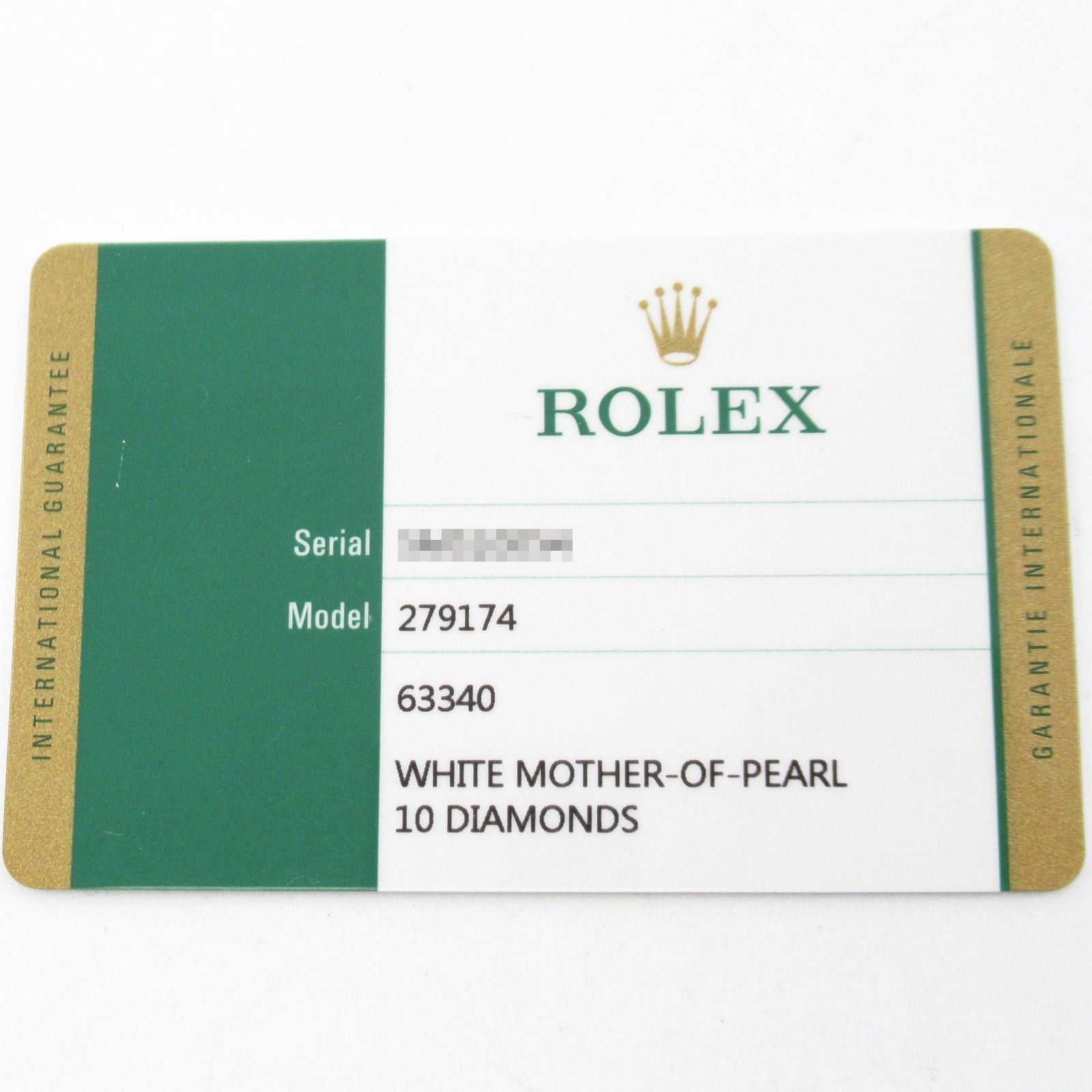 Rolex Rolex Datejust 10P Diamond Random Number Women Watch Automatic Winding K18Wg (White Gold) Stainless Steel White Wh Shell/Np Size ONE SIZE - 10 Thumbnail
