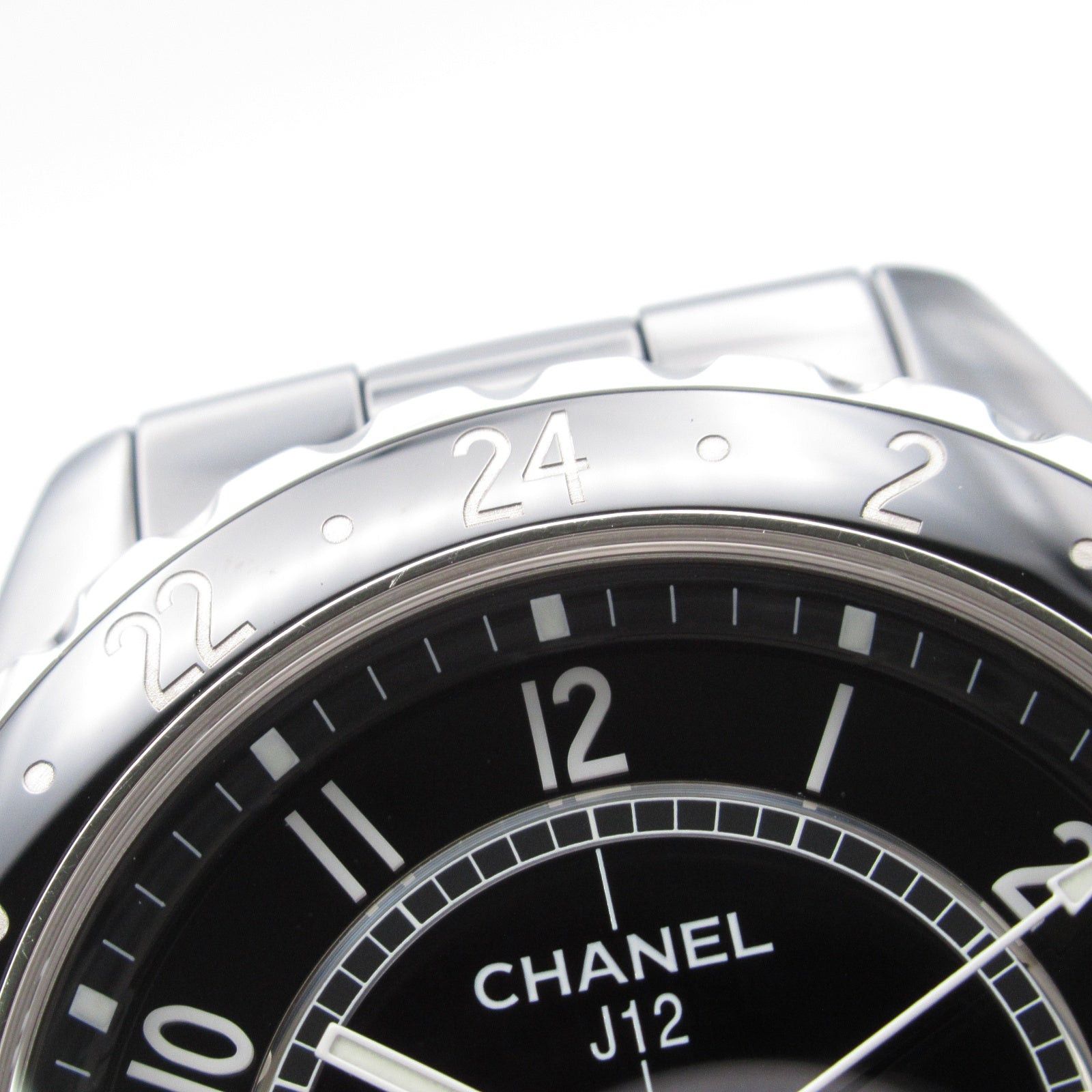 Chanel Chanel J12 Gmt Mens Watch Automatic Winding Ceramic Black Size ONE SIZE - 14 Thumbnail