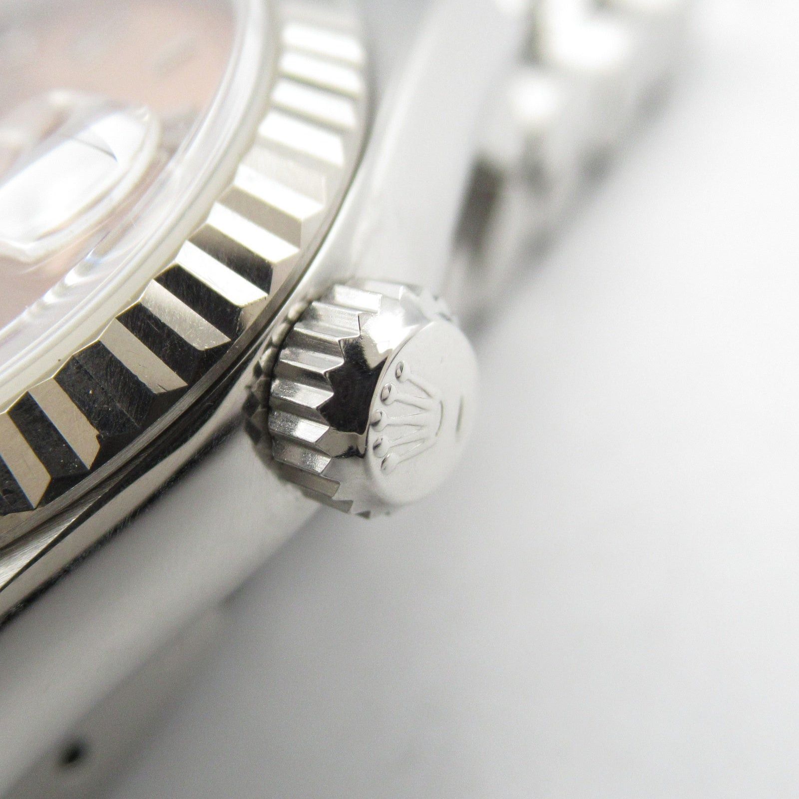 Rolex Rolex Datejust T Number Women Watch Automatic Winding K18Wg (White Gold) Stainless Steel Pink Ro Size ONE SIZE - 6 Thumbnail