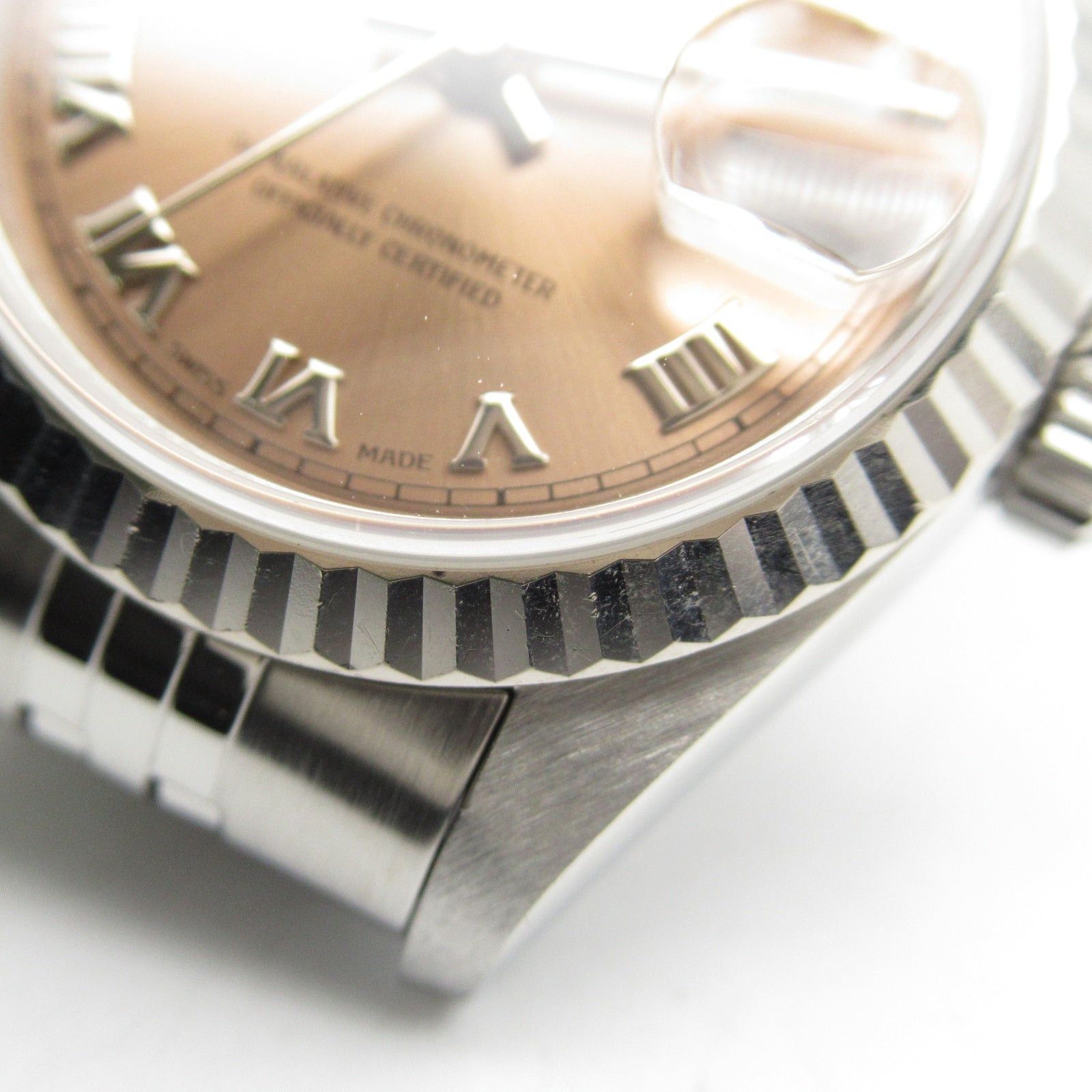 Rolex Rolex Datejust T Number Women Watch Automatic Winding K18Wg (White Gold) Stainless Steel Pink Ro Size ONE SIZE - 12 Thumbnail