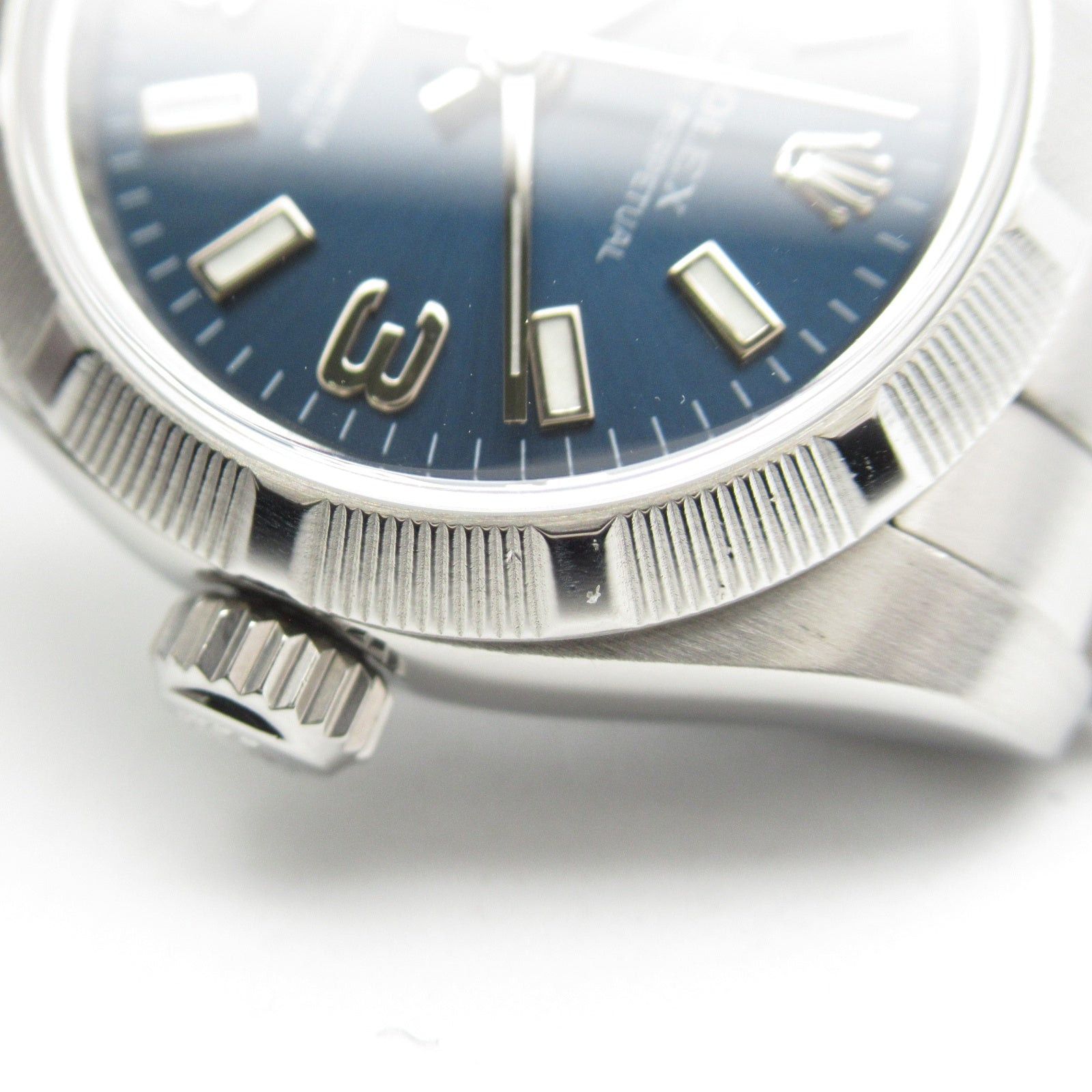 Rolex Rolex Oyster Perpetual M Number Women Watch Automatic Winding Stainless Steel Blue Size ONE SIZE - 13 Thumbnail