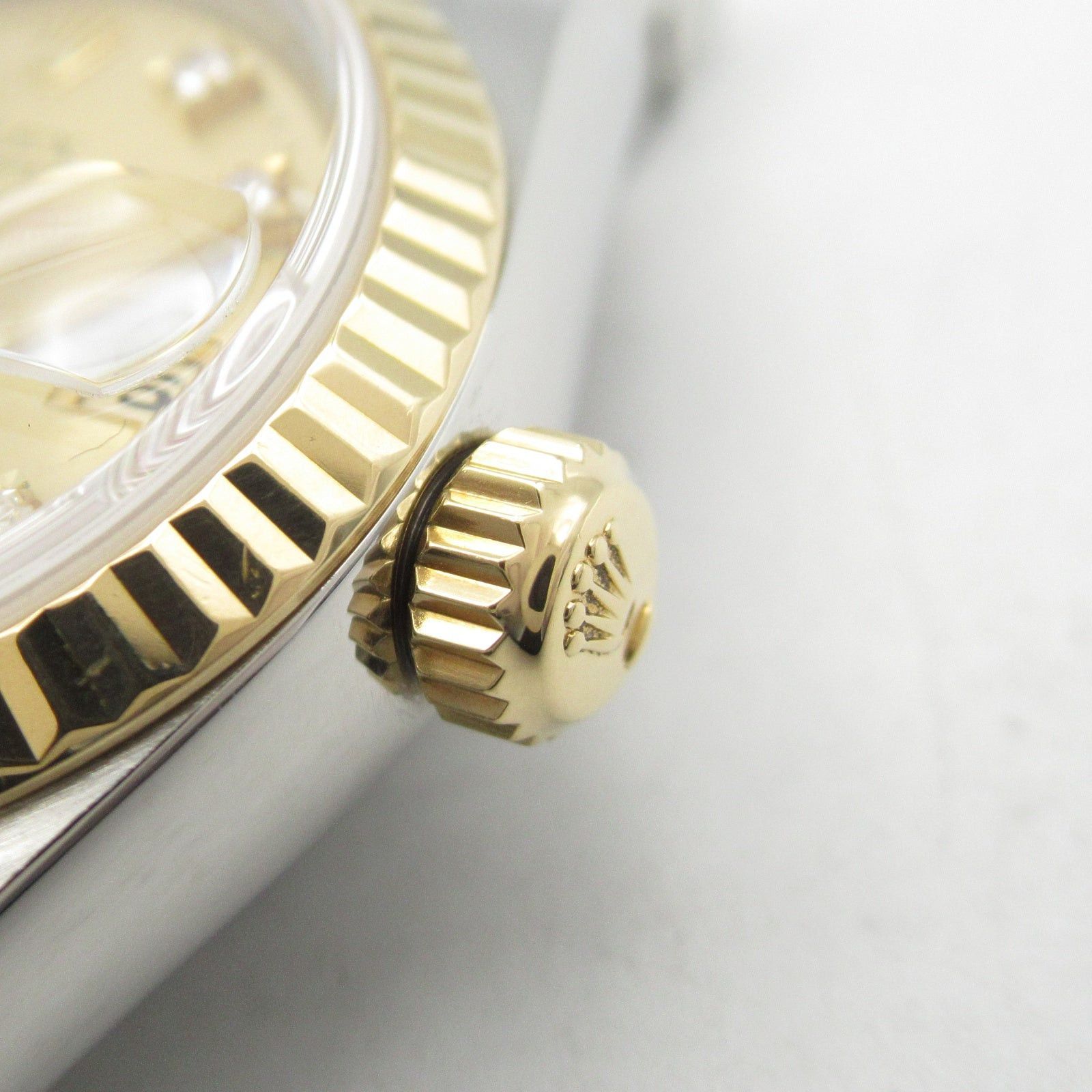Rolex Rolex Datejust 10P Diamond S Number Women Watch Automatic Winding K18 (Yellow Gold) Stainless Steel Gold Ch/Qp Size ONE SIZE - 6 Thumbnail