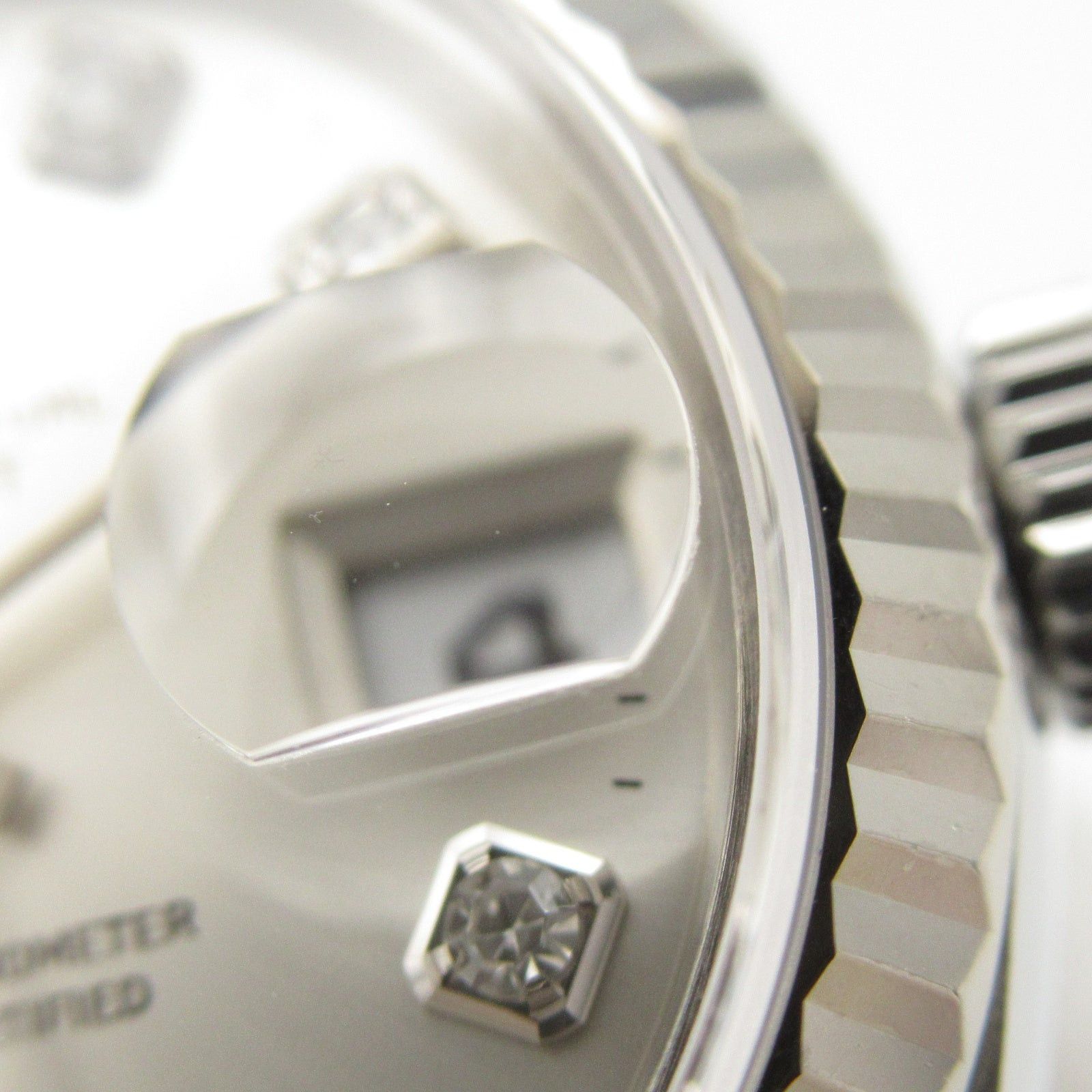 Rolex Rolex Datejust 10P Diamond A Women Watch Automatic Winding K18Wg (White Gold) Stainless Steel Silver Np Size ONE SIZE - 11 Thumbnail