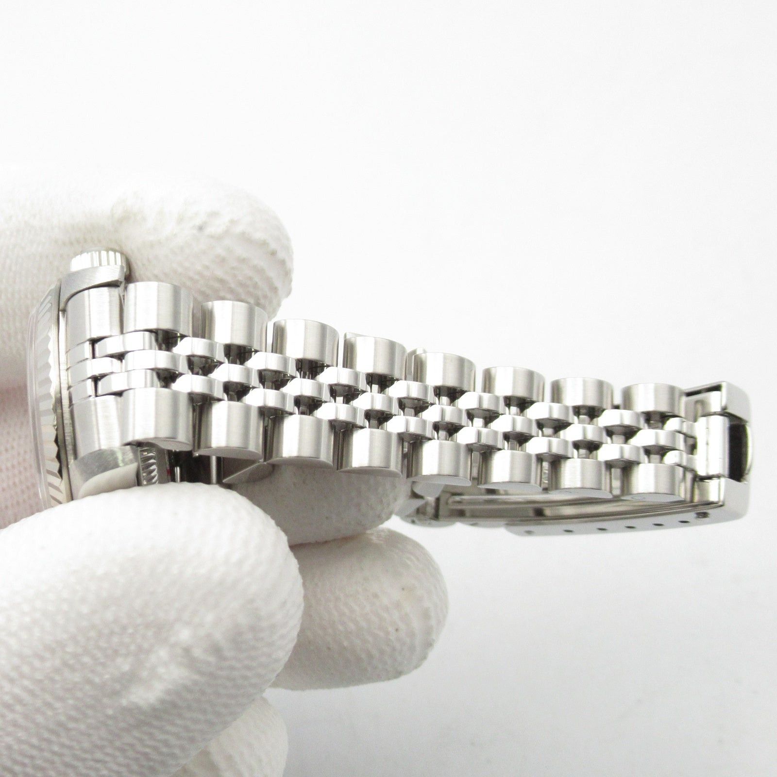 Rolex Rolex Datejust 10P Diamond A Women Watch Automatic Winding K18Wg (White Gold) Stainless Steel Silver Np Size ONE SIZE - 8 Thumbnail