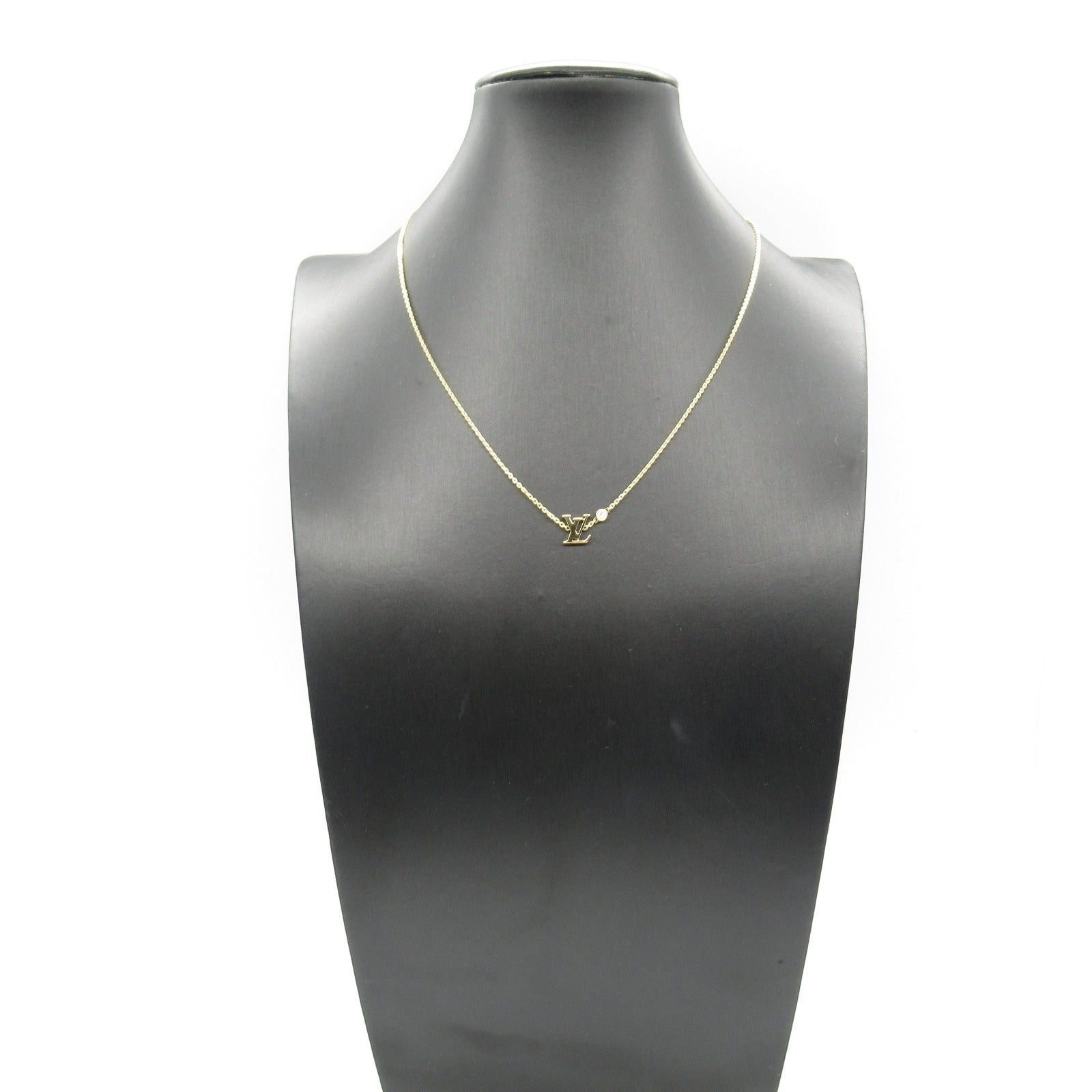 Louis Vuitton Louis Vuitton Idir Blossom Necklace 1Pd K18 (Yellow Gold) Diamond Clear Size ONE SIZE - 7 Thumbnail