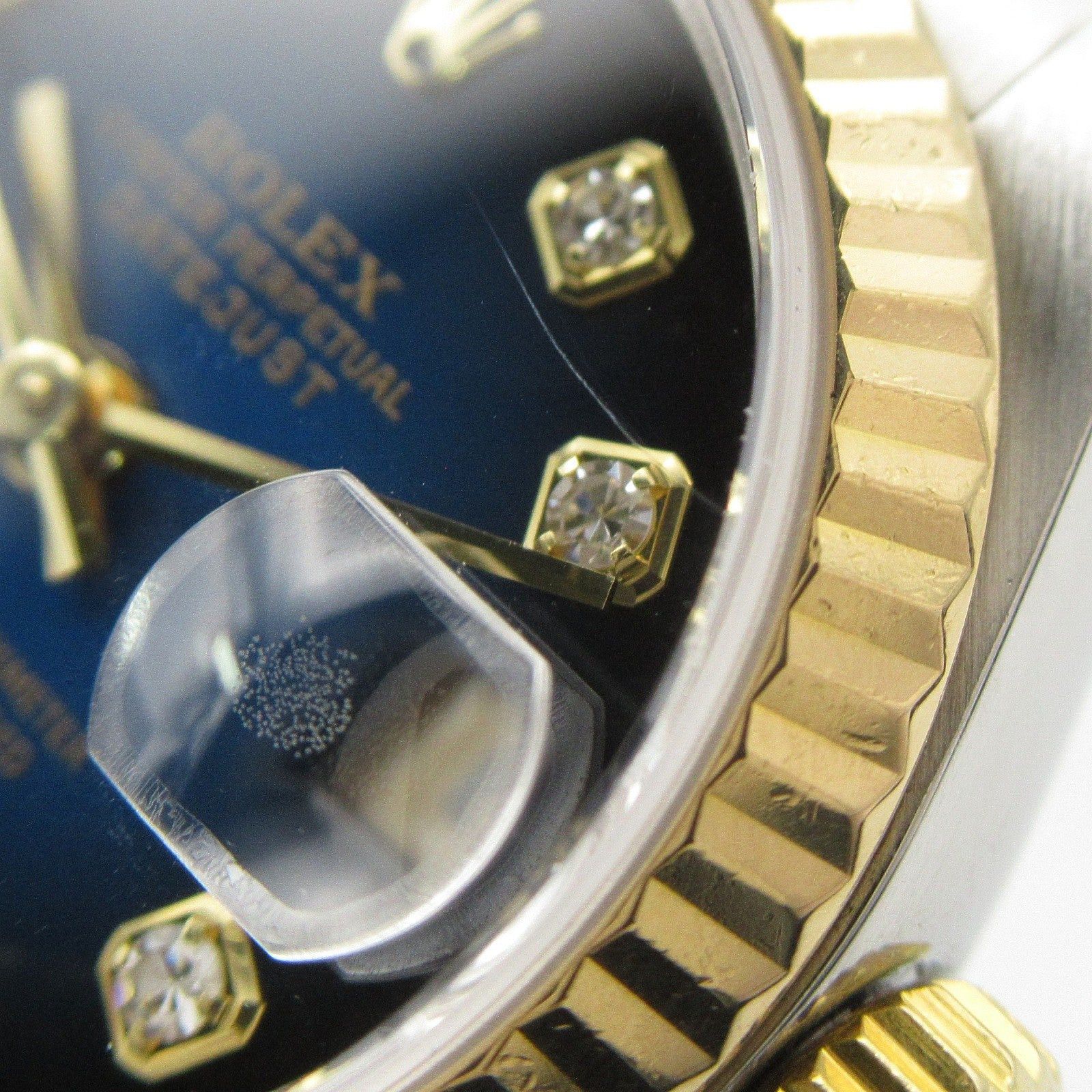 Rolex Rolex Datejust 10P Diamond Y Number Women Watch Automatic Winding Stainless Steel Blue Bg/Np Size ONE SIZE - 11 Thumbnail