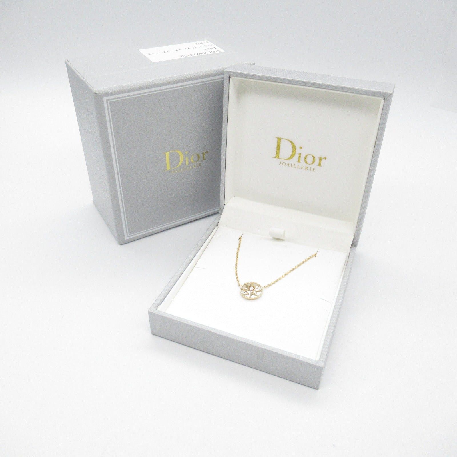 Dior Dior Rose Thevan Mother Of Pearl Necklace Diamond K18 (Yellow Gold) Clear White Size ONE SIZE - 7 Thumbnail