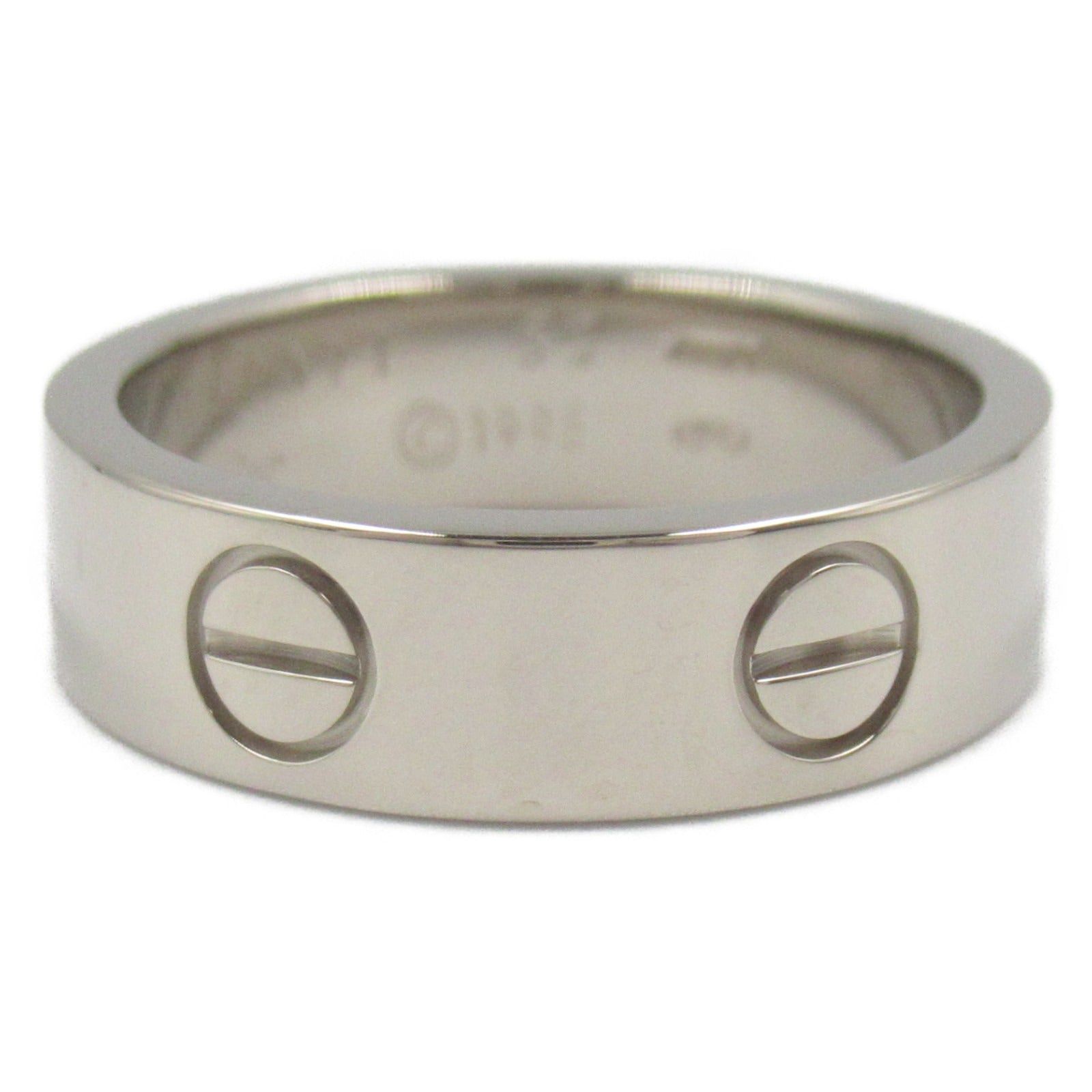 Cartier Cartier Love Ring K18Wg (White Gold) Silver Size ONE SIZE - 3 Thumbnail