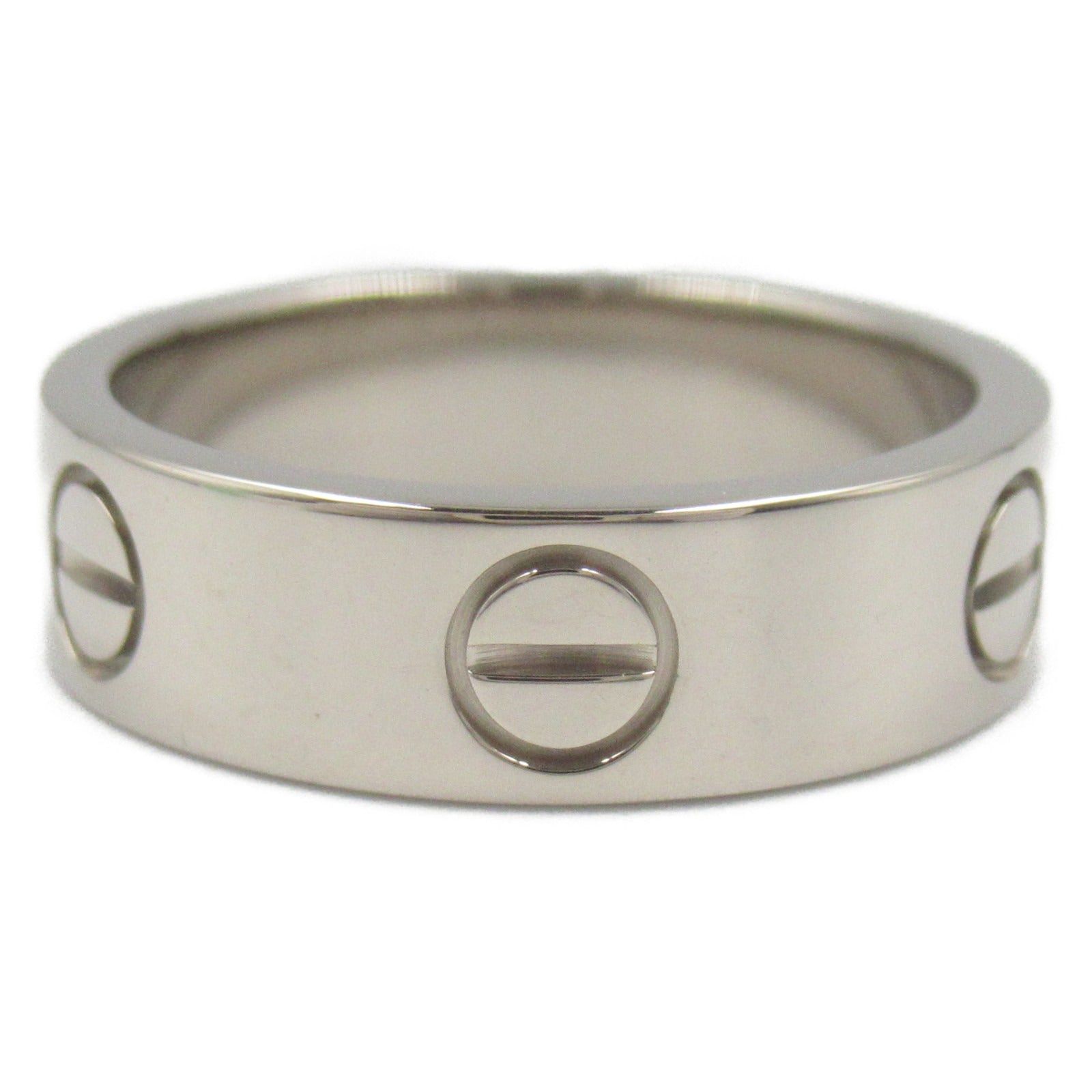 Cartier Cartier Love Ring K18Wg (White Gold) Silver Size ONE SIZE - 2 Thumbnail