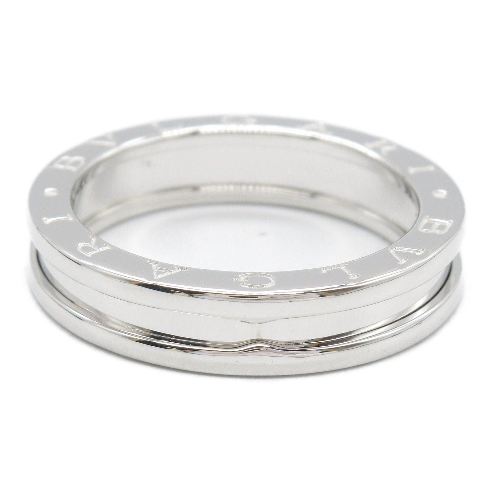 Bvlgari Bvlgari B Zero One Ring 1Belt K18Wg (White Gold) Silver Size ONE SIZE - 2 Thumbnail