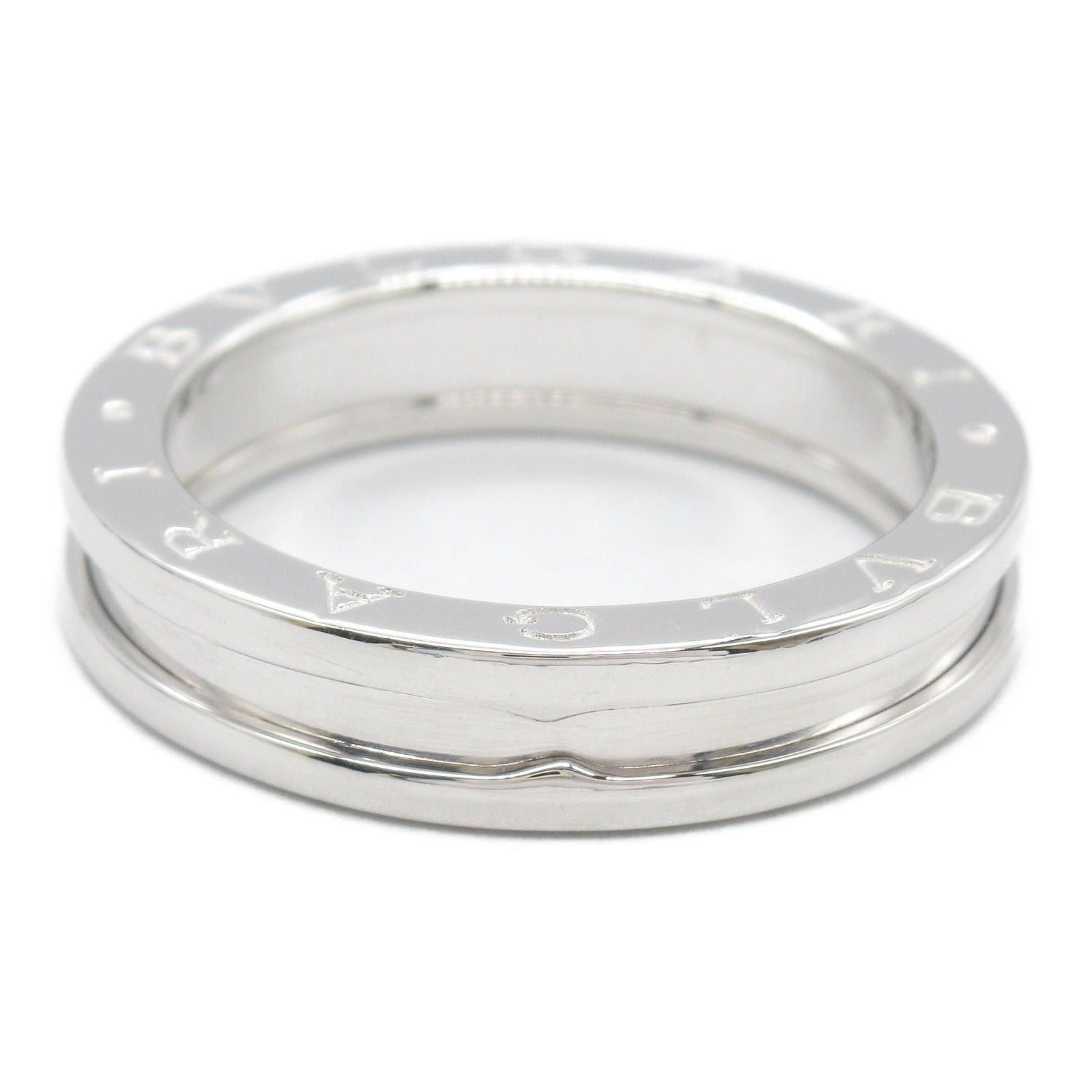 Bvlgari Bvlgari B Zero One Ring 1Belt K18Wg (White Gold) Silver Size ONE SIZE - 3 Thumbnail