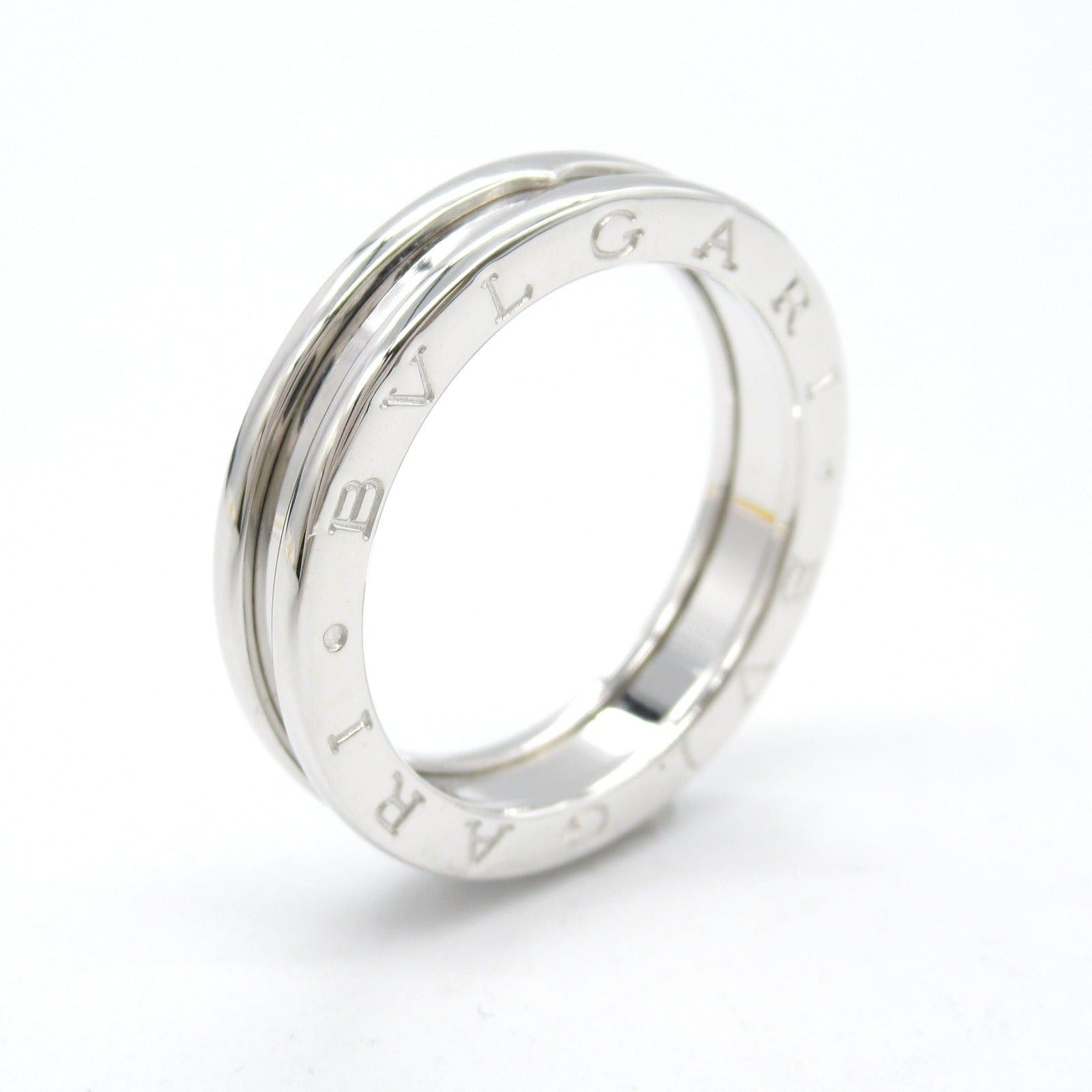 Bvlgari Bvlgari B Zero One Ring 1Belt K18Wg (White Gold) Silver Size ONE SIZE - 4 Thumbnail