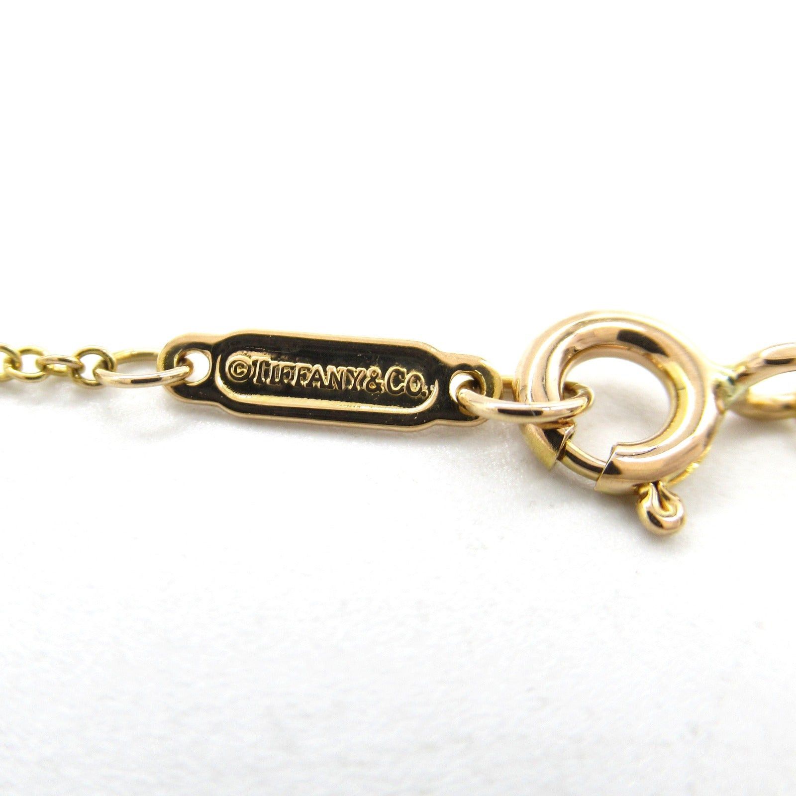 Tiffany & Co. Tiffany Co Sentimental Heart Necklace 3Pd K18Pg (Pink Gold) Diamond Clear Size ONE SIZE - 4 Thumbnail