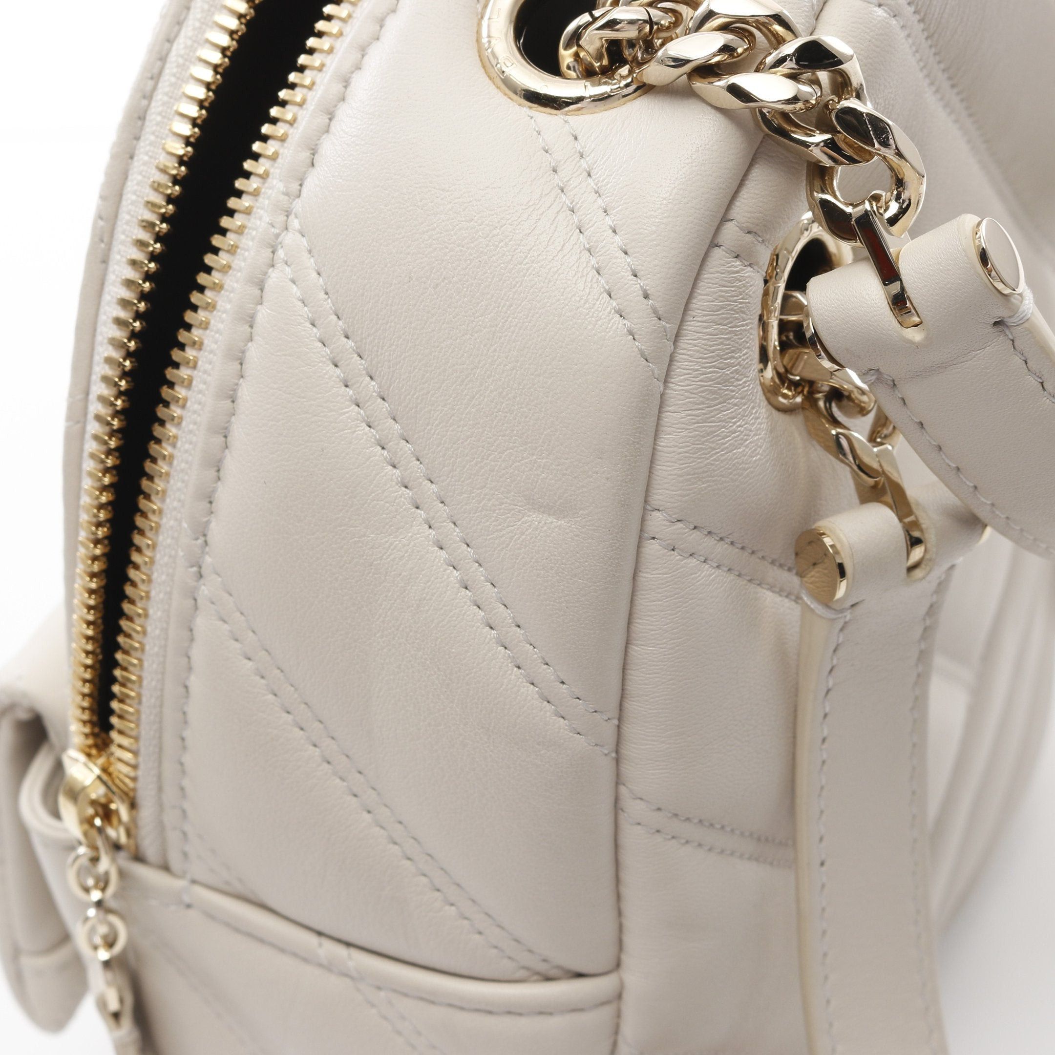 Bvlgari Bvlgari Serpenti Backpack Rucksack Leather Off White Size ONE SIZE - 6 Thumbnail