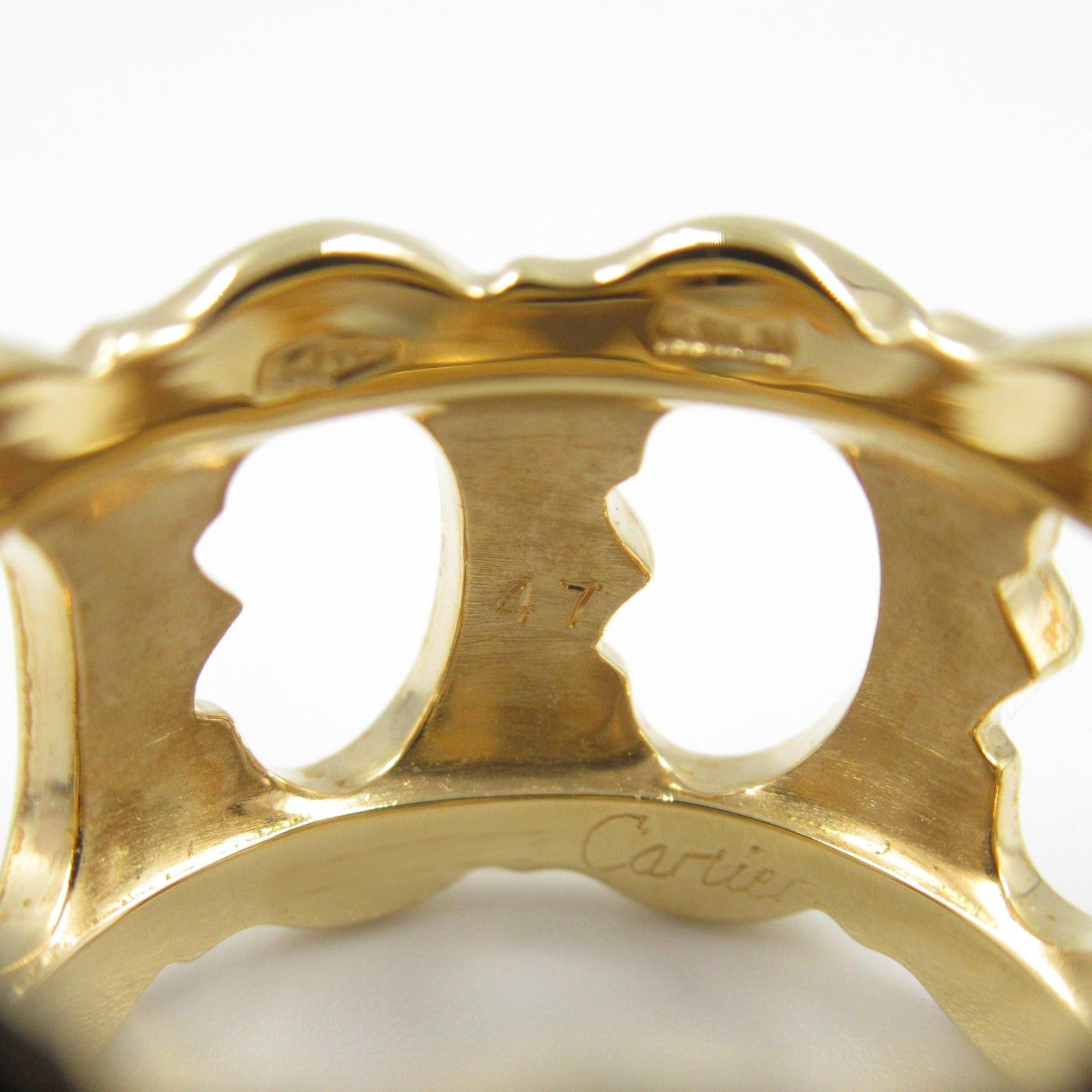 Cartier Cartier C-Do Cartier Ring K18 (Yellow Gold) Gold Size ONE SIZE - 6 Thumbnail