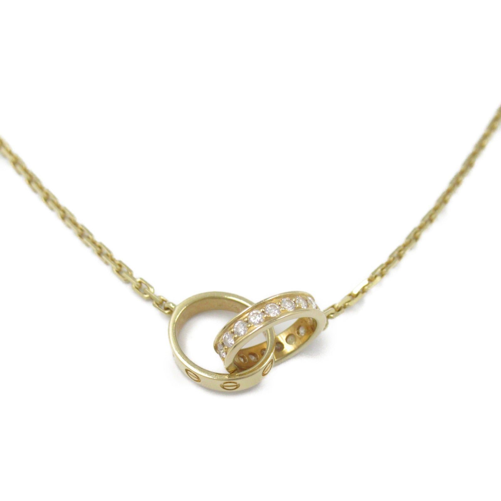 Cartier Cartier Baby Love Diamond Necklace K18 (Yellow Gold) Clear Size ONE SIZE - 2 Thumbnail