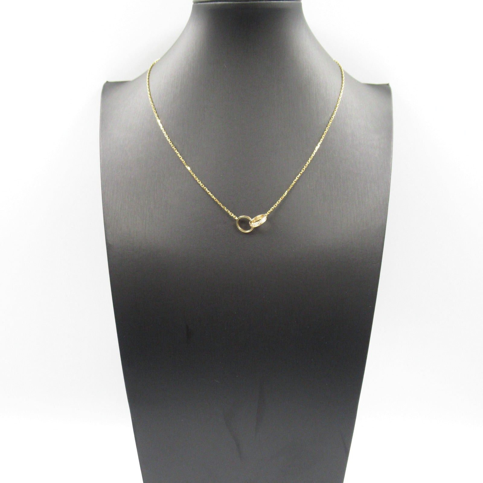 Cartier Cartier Baby Love Diamond Necklace K18 (Yellow Gold) Clear Size ONE SIZE - 8 Thumbnail