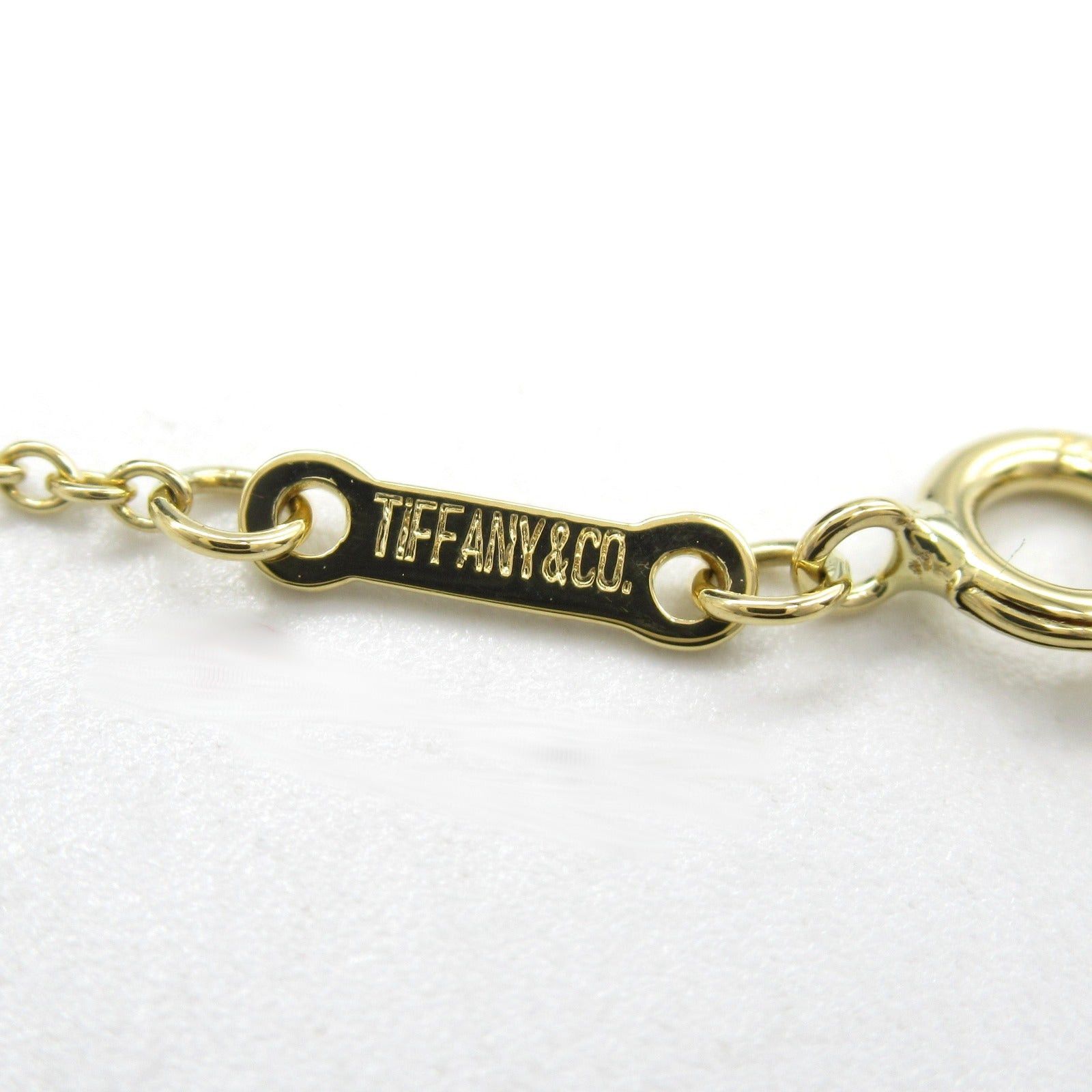 Tiffany & Co. Tiffany Co Open Teardrop Necklace K18 (Yellow Gold) Gold Size ONE SIZE - 4 Thumbnail