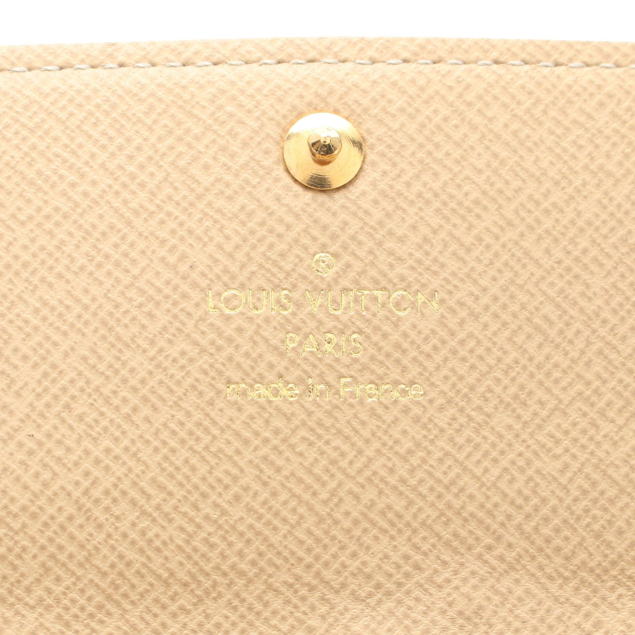 Louis Vuitton Louis Vuitton Portefeuil Sara Monogram Dantel Bi-Fold Long Wallet Brown Size ONE SIZE - 4 Thumbnail