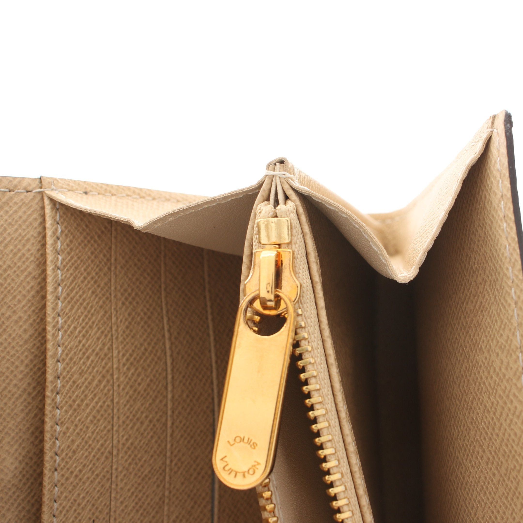 Louis Vuitton Louis Vuitton Portefeuil Sara Monogram Dantel Bi-Fold Long Wallet Brown Size ONE SIZE - 7 Thumbnail