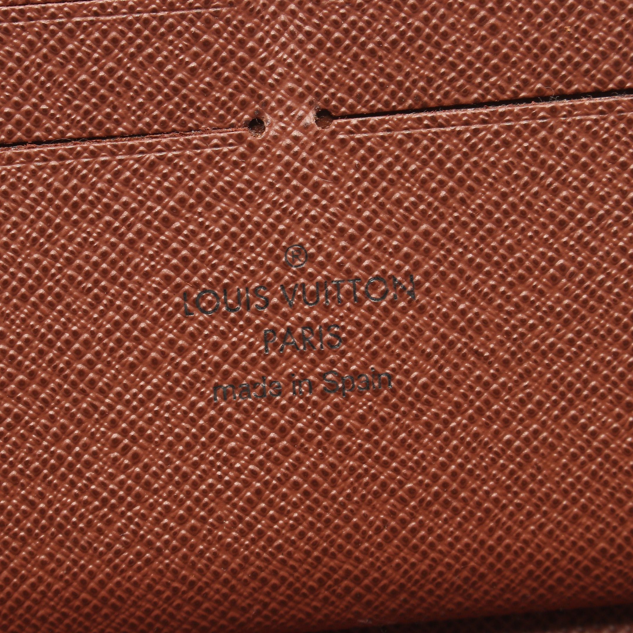 Louis Vuitton Louis Vuitton Zippy Organizer Monogram Round Zipper Long Wallet Brown Size ONE SIZE - 4 Thumbnail