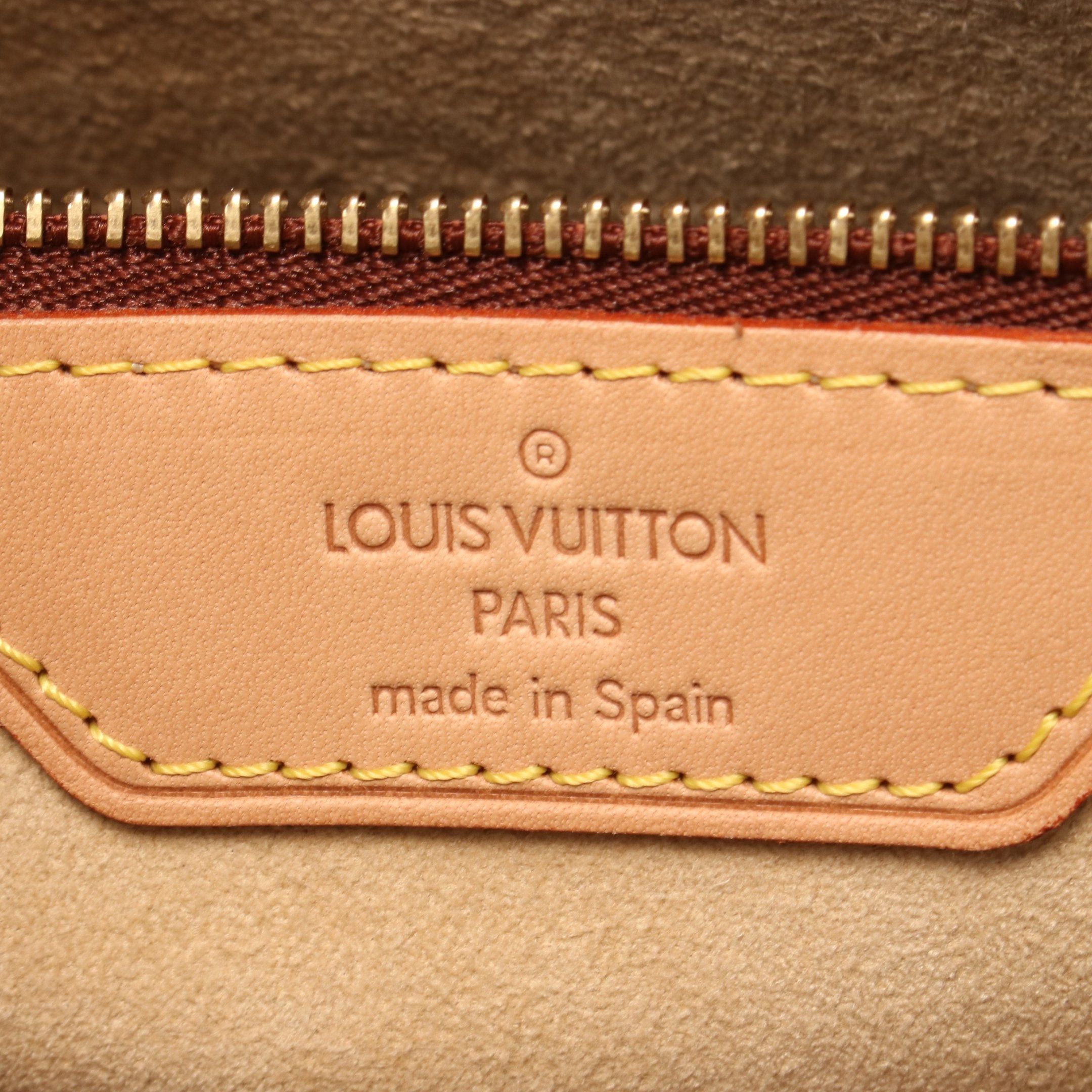 Louis Vuitton Louis Vuitton Luco Monogram Shoulder Bag Tote Leather Brown Size ONE SIZE - 4 Thumbnail
