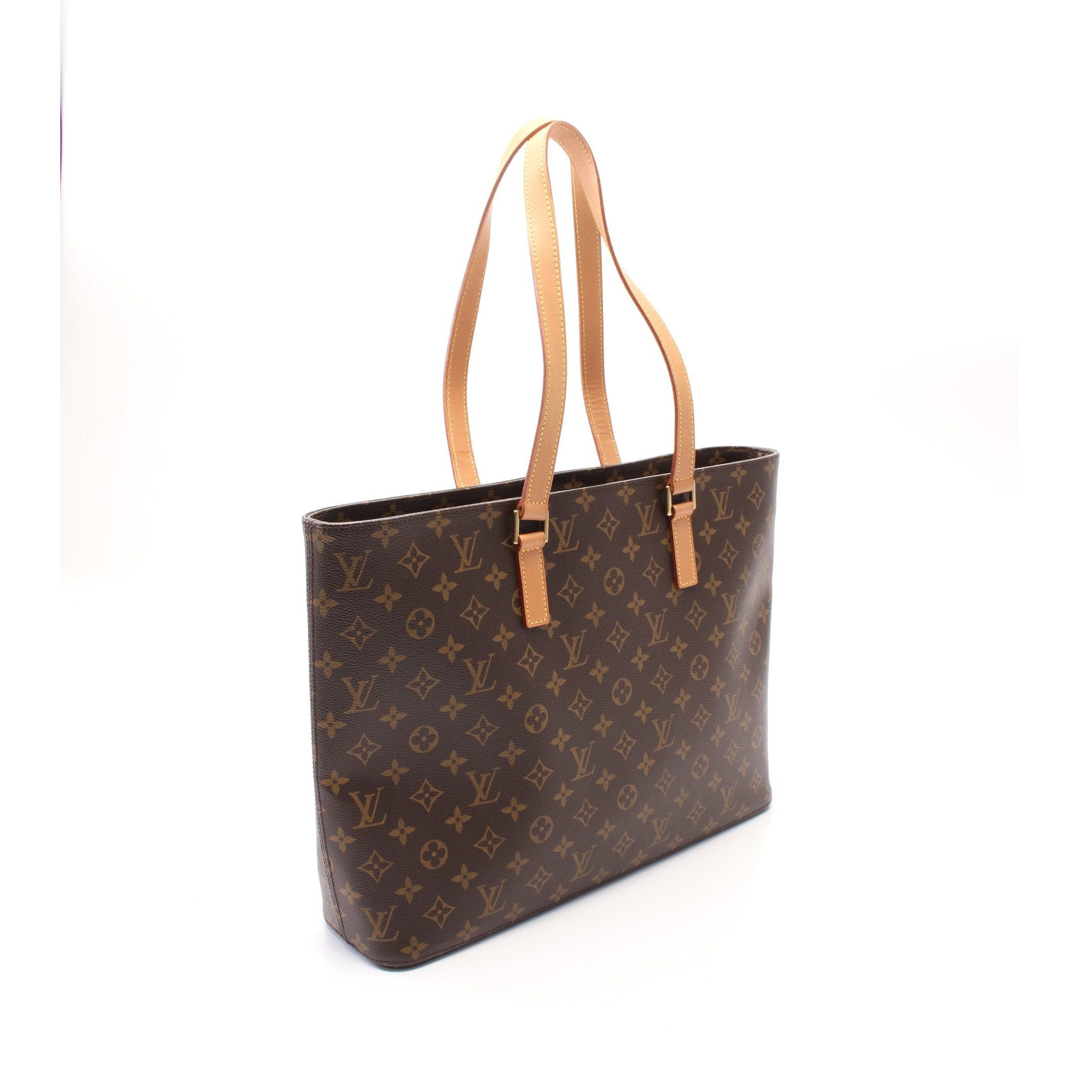 Louis Vuitton Louis Vuitton Luco Monogram Shoulder Bag Tote Leather Brown Size ONE SIZE - 2 Thumbnail