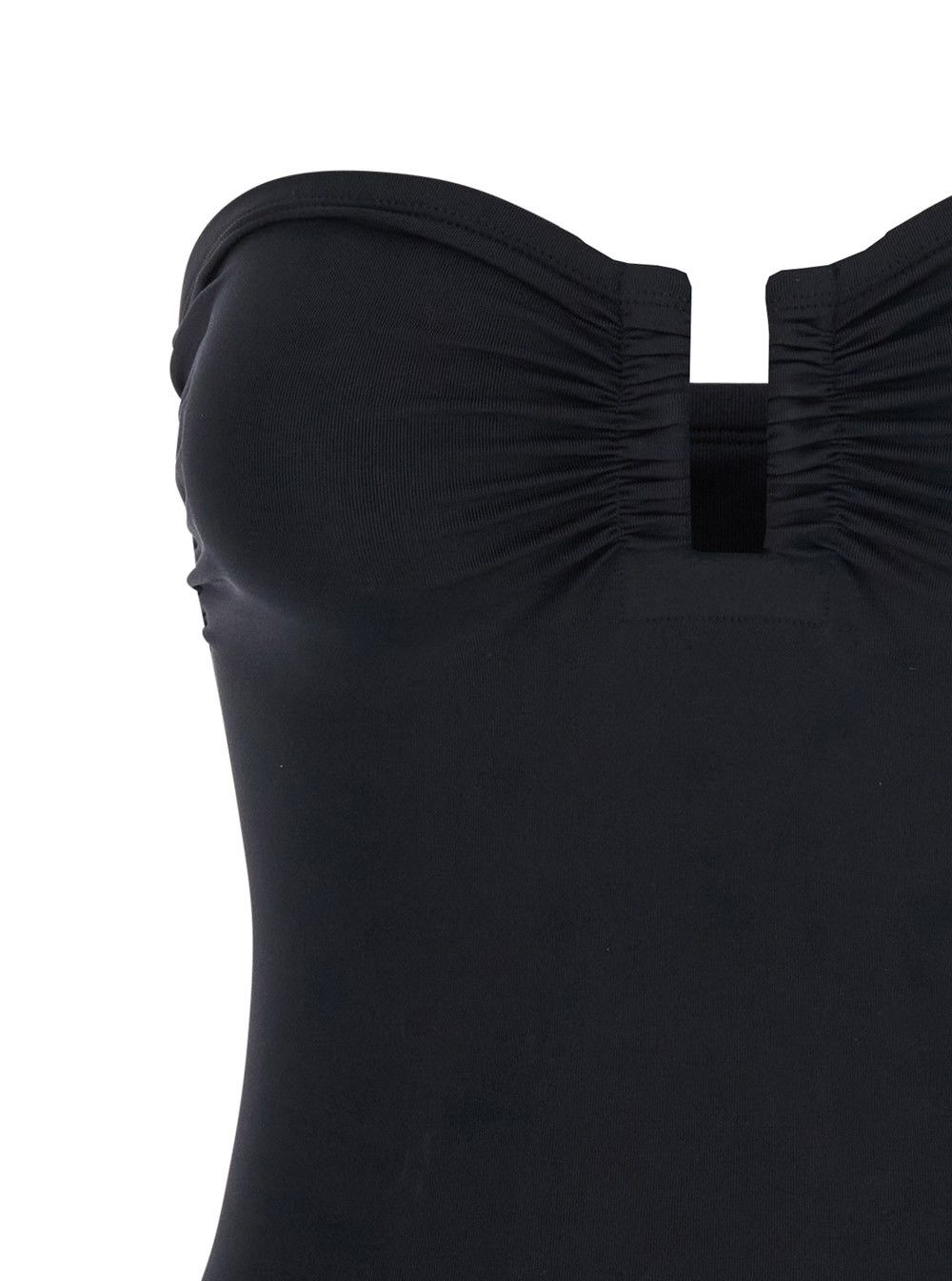 ERES 'Cassiopee' Black One-Piece Swimsuit with Back Neckline in Tech Fabric Woman Size M / US 6-8 / IT 42-44 - 3 Thumbnail