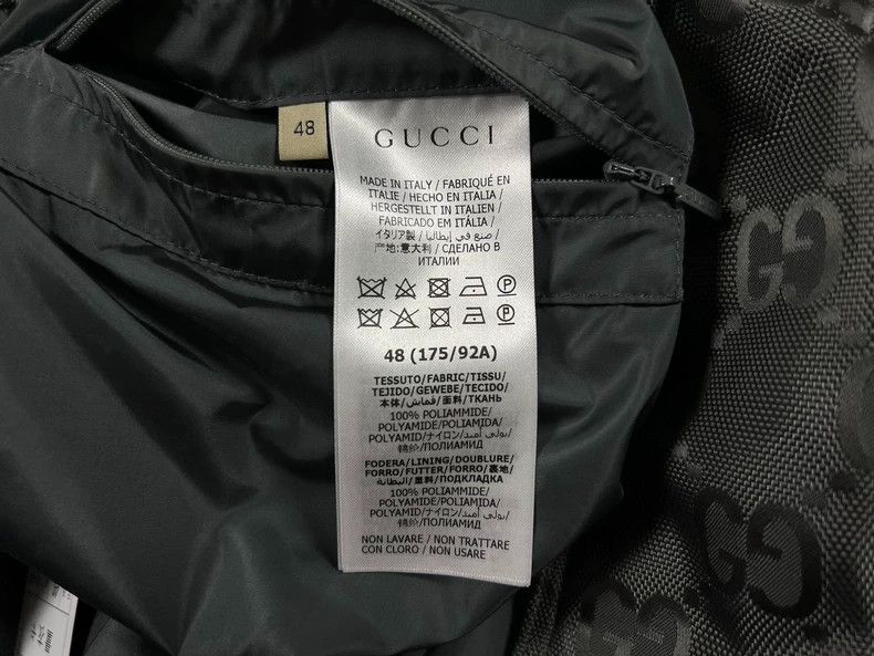 Gucci Gucci Logo Cotton Jacket with Hood - dmc Size US L / EU 52-54 / 3 - 4 Thumbnail