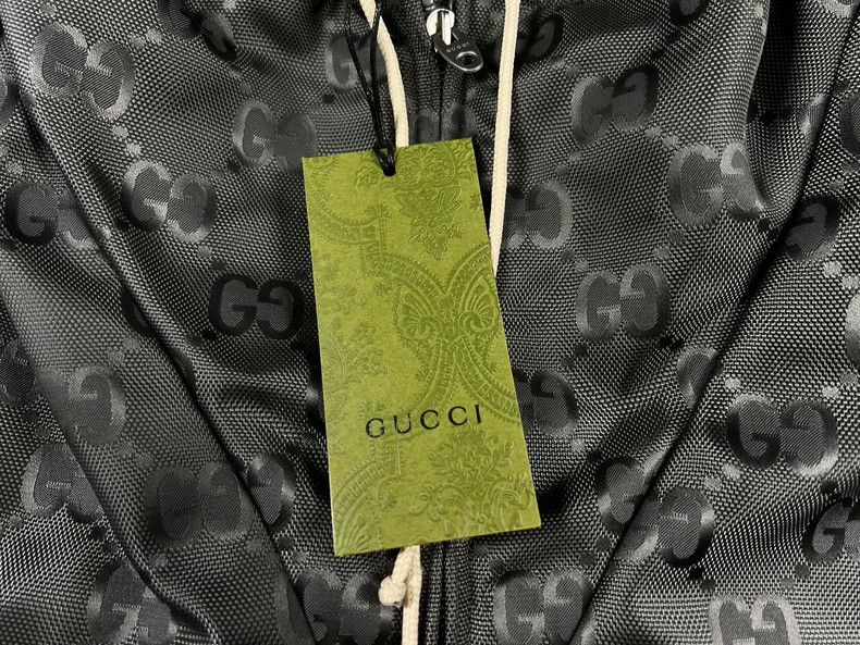 Gucci Gucci Logo Cotton Jacket with Hood - dmc Size US L / EU 52-54 / 3 - 5 Thumbnail