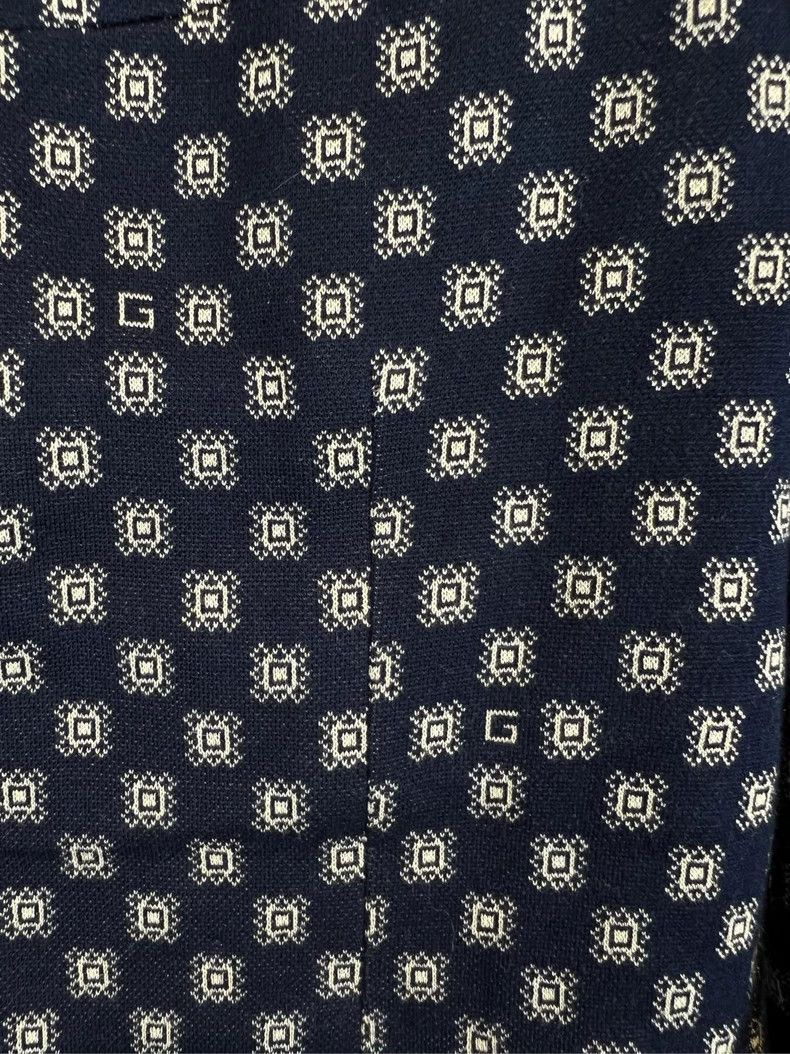 Gucci Gucci Logo Pattern Suit Jacket - dmc Size US L / EU 52-54 / 3 - 3 Thumbnail