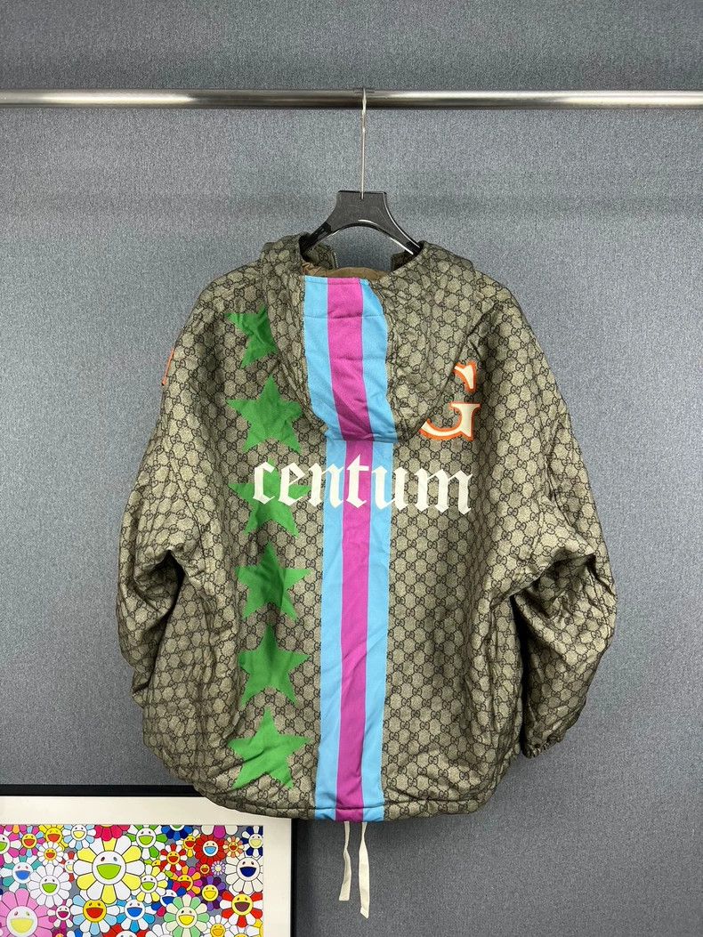 Gucci Gucci Logo Zip Jacket with Colorful Design - dmc Size US L / EU 52-54 / 3 - 2 Thumbnail