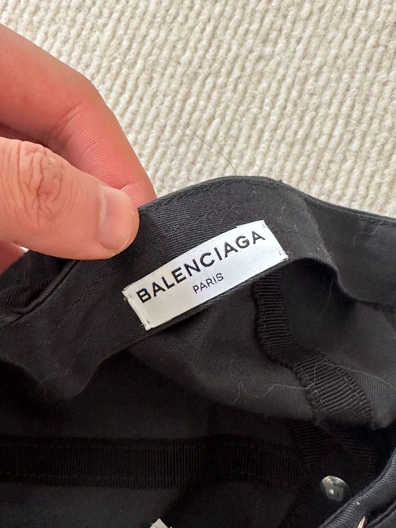 Balenciaga Balenciaga Logo Embroidered Cotton Cap - dmc Size ONE SIZE - 2 Thumbnail