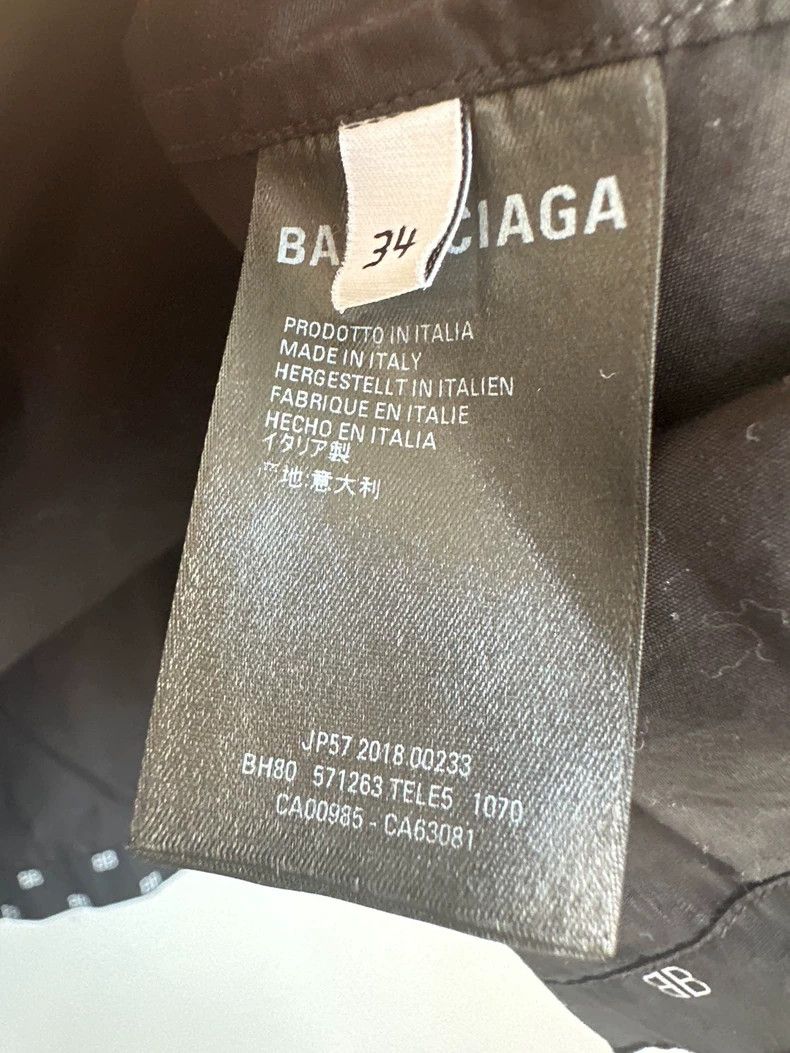 Balenciaga Balenciaga Short Sleeve Logo Shirt SS19 - dmc Size US S / EU 44-46 / 1 - 2 Thumbnail