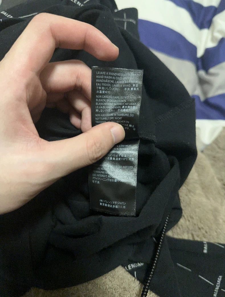 Balenciaga Balenciaga Black and White Long Sleeve Shirt - dmc Size US M / EU 48-50 / 2 - 3 Thumbnail