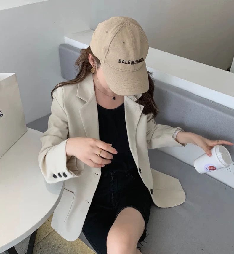 Balenciaga Balenciaga Embroidered Logo Baseball Cap - dmc Size ONE SIZE - 5 Thumbnail