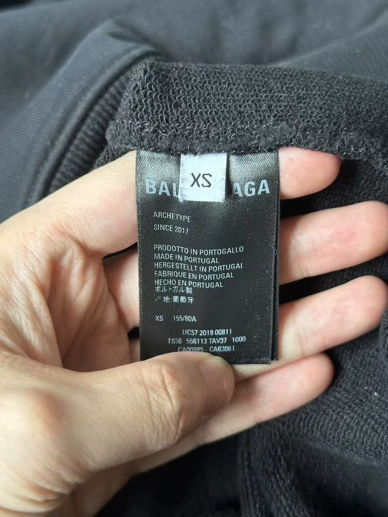 Balenciaga Balenciaga Logo Hoodie with Front Pocket - dmc Size US XS / EU 42 / 0 - 4 Thumbnail