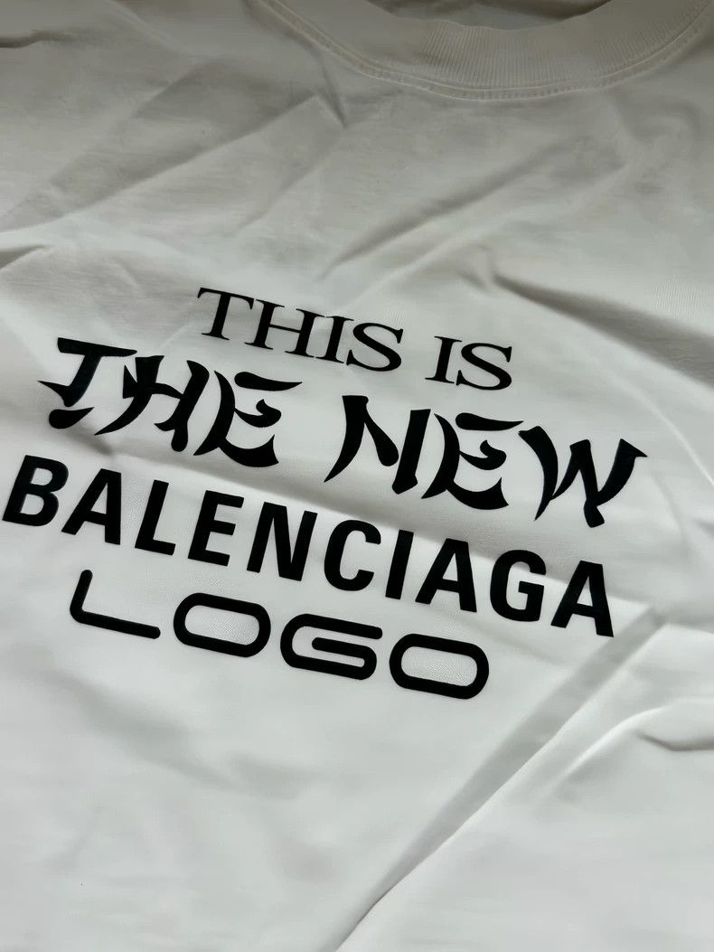 Balenciaga New Balenciaga Logo T-Shirt Short Sleeve - dmc Size US XS / EU 42 / 0 - 2 Thumbnail