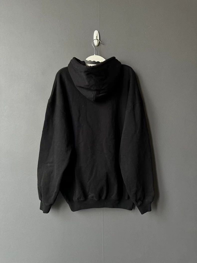 Balenciaga Balenciaga Black Crown Hooded Sweatshirt - dmc Size US M / EU 48-50 / 2 - 2 Thumbnail