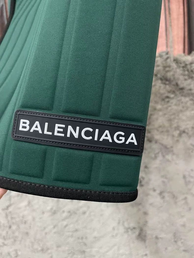 Balenciaga Irregular Midi Skirt in Green - dmc