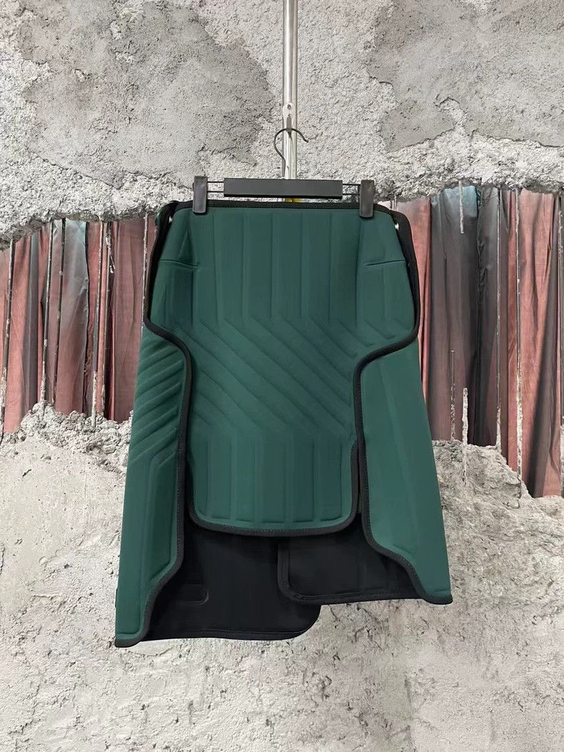 Balenciaga Irregular Midi Skirt in Green - dmc