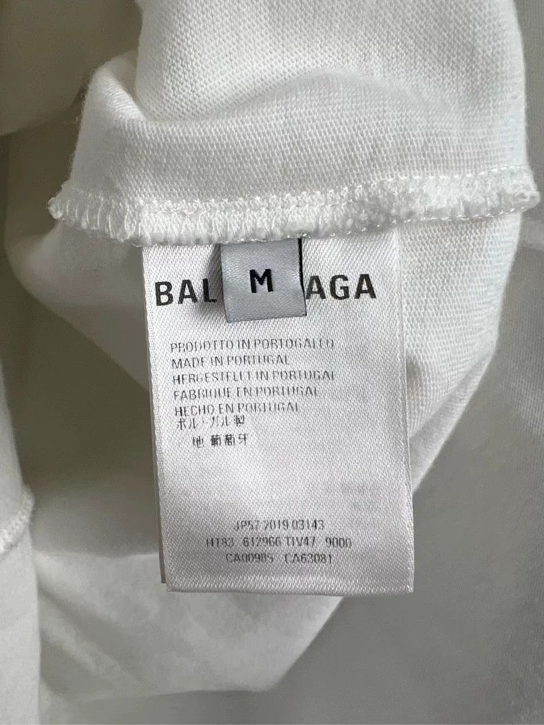 Balenciaga Balenciaga White Short Sleeve T-Shirt - dmc Size US M / EU 48-50 / 2 - 4 Thumbnail