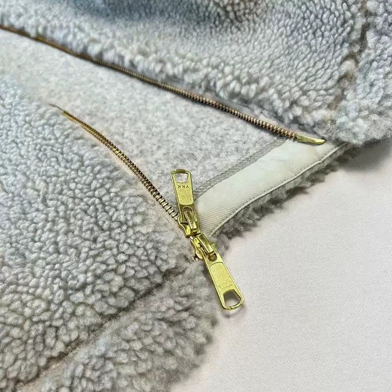 Aime Leon Dore Aime Leon Dore Gray Faux Fur Jacket - dmc Size US S / EU 44-46 / 1 - 5 Thumbnail