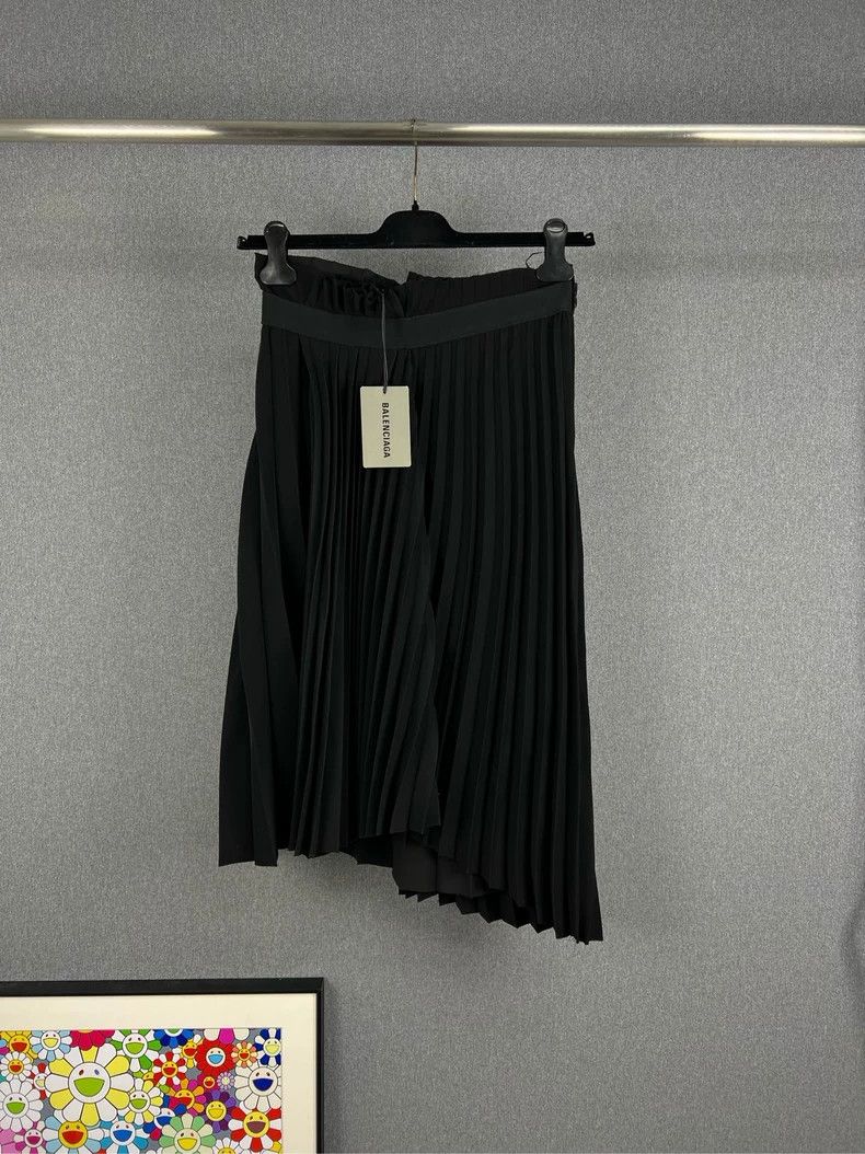 Balenciaga BALENCIAGA Pleated Skirt Long Dress Size 38 - dmc Size US 38 / EU 54 - 2 Thumbnail