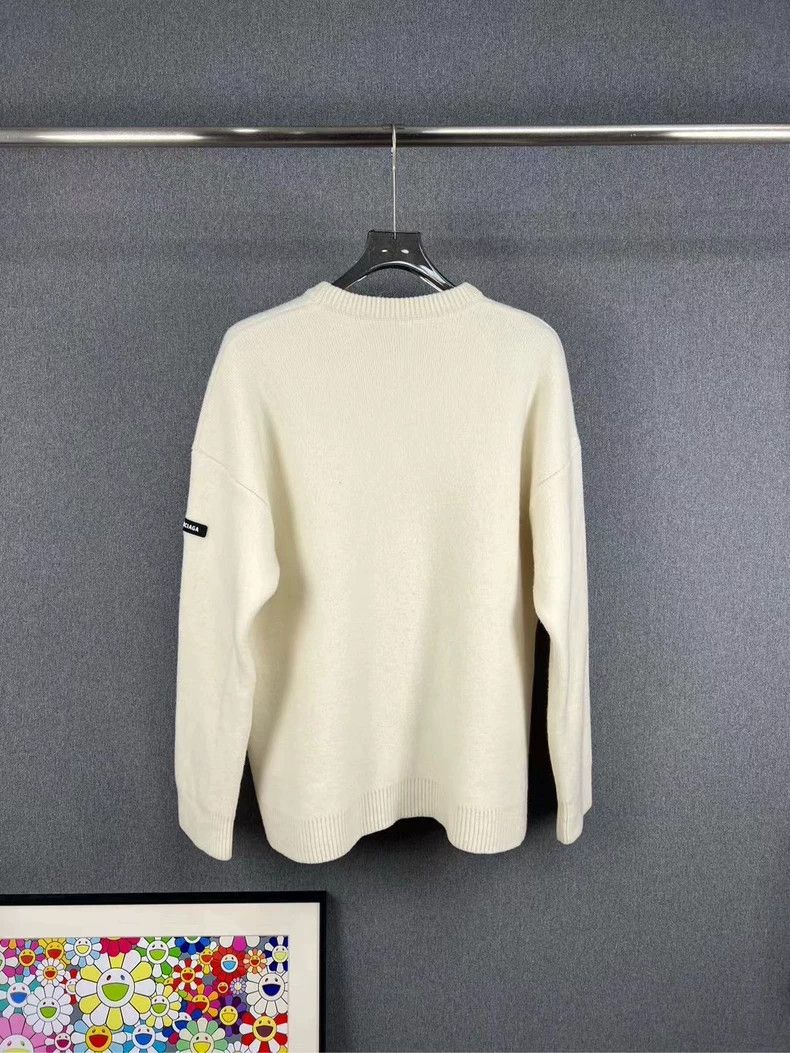 Balenciaga Balenciaga Logo Sweater Size L Brand New - dmc Size US L / EU 52-54 / 3 - 2 Thumbnail