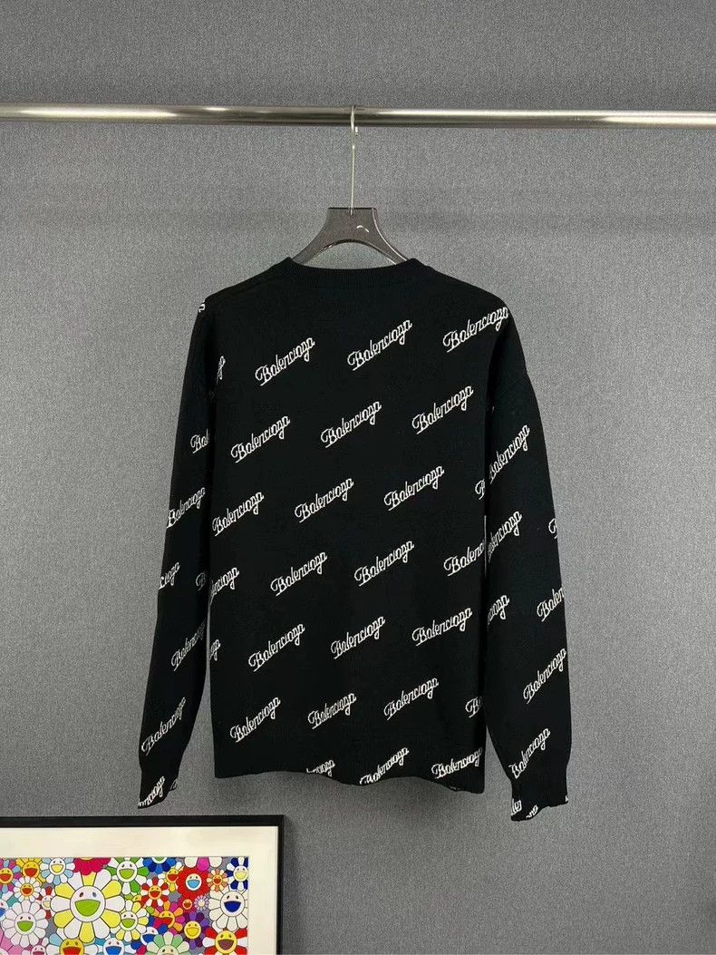 Balenciaga Balenciaga Graphic Knit Sweater Size S - dmc Size US S / EU 44-46 / 1 - 2 Thumbnail