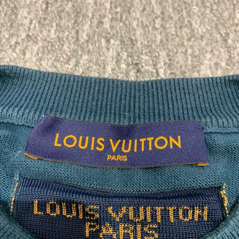 Louis Vuitton Lv knit T-shirt - dmc Size US M / EU 48-50 / 2 - 4 Thumbnail