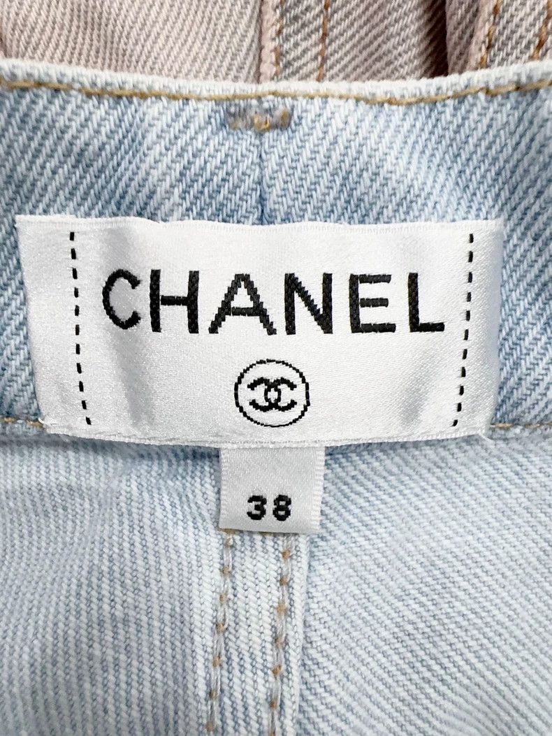 Chanel Chanel Rainbow Gradient Denim Pants - dmc Size US 38 / EU 54 - 5 Thumbnail