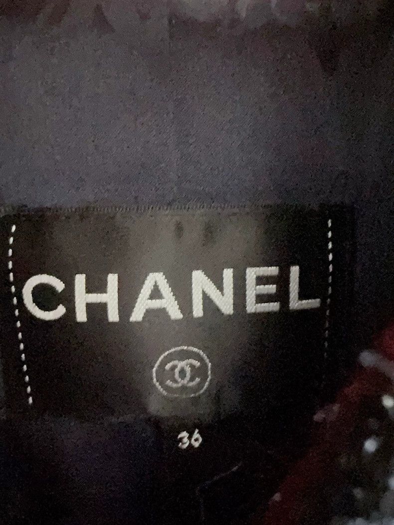 Chanel Chanel Tweed Double-Breasted Coat Outerwear - dmc Size US S / EU 44-46 / 1 - 2 Thumbnail