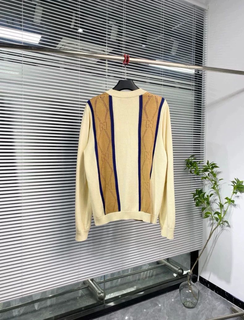 Gucci Gucci Knit Cardigan V-Neck Color-Block Design - dmc Size US L / EU 52-54 / 3 - 2 Thumbnail